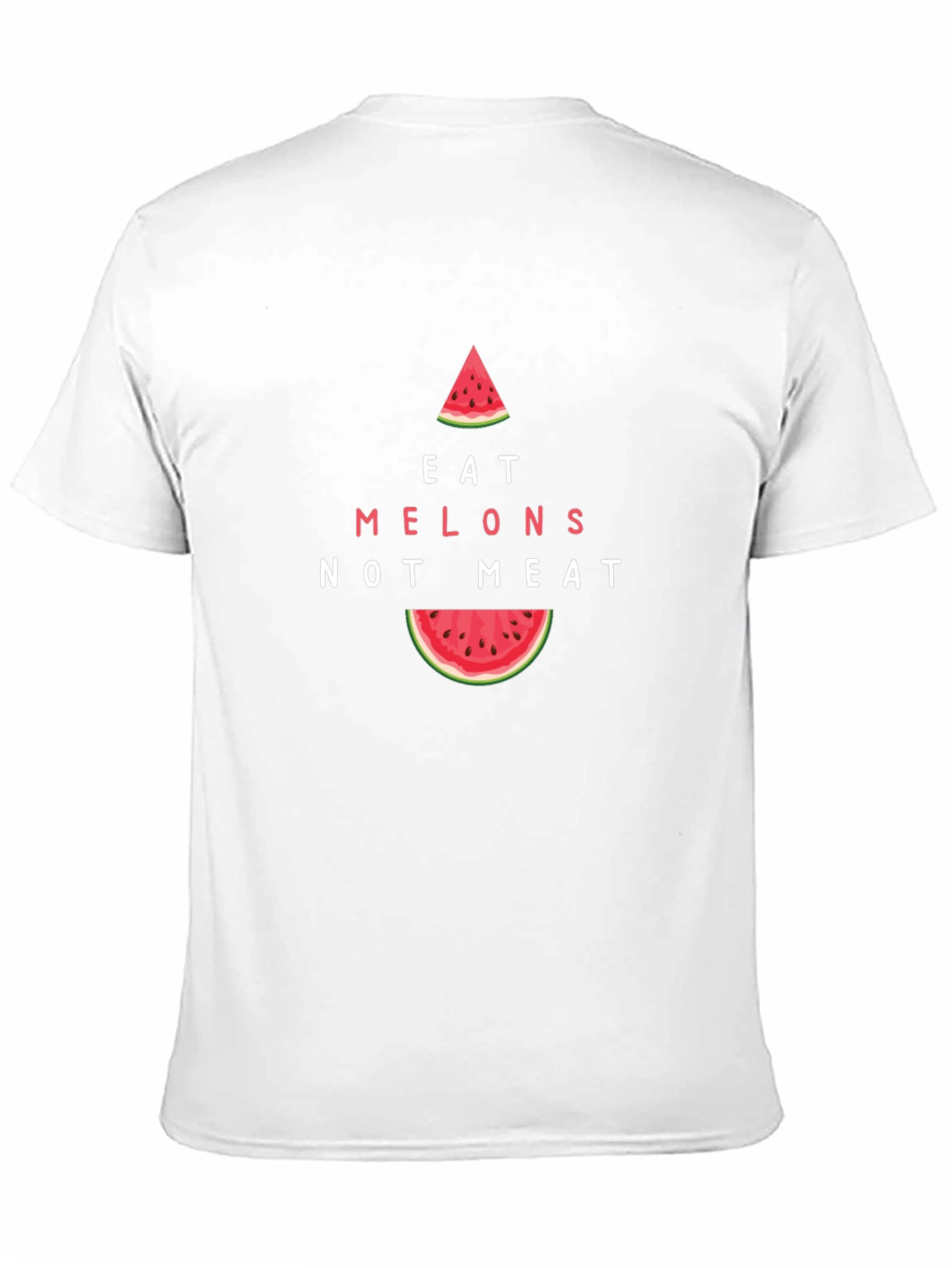 Eat Melons Not Meat Graphic Tee