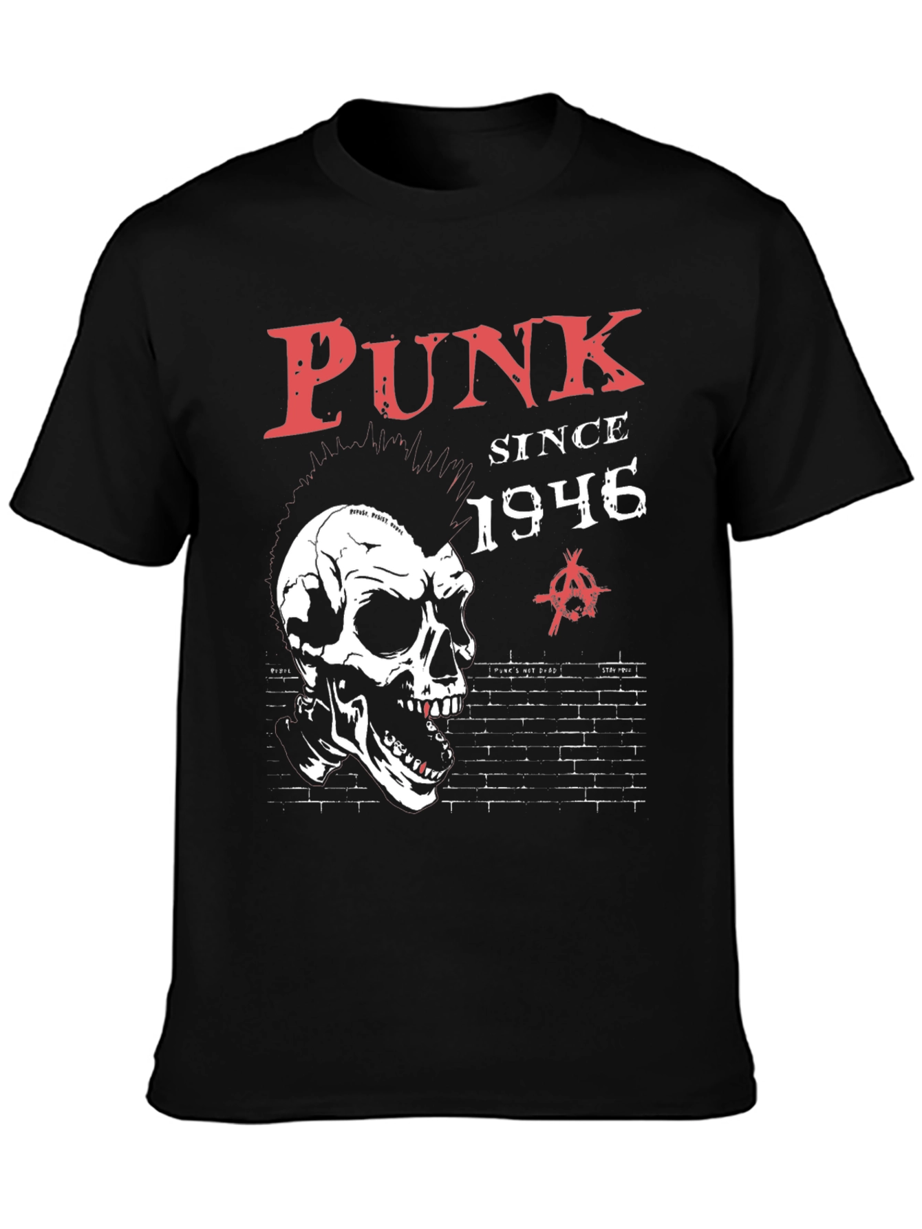 Punk Since 1946 Skull Graphic T-Shirt
