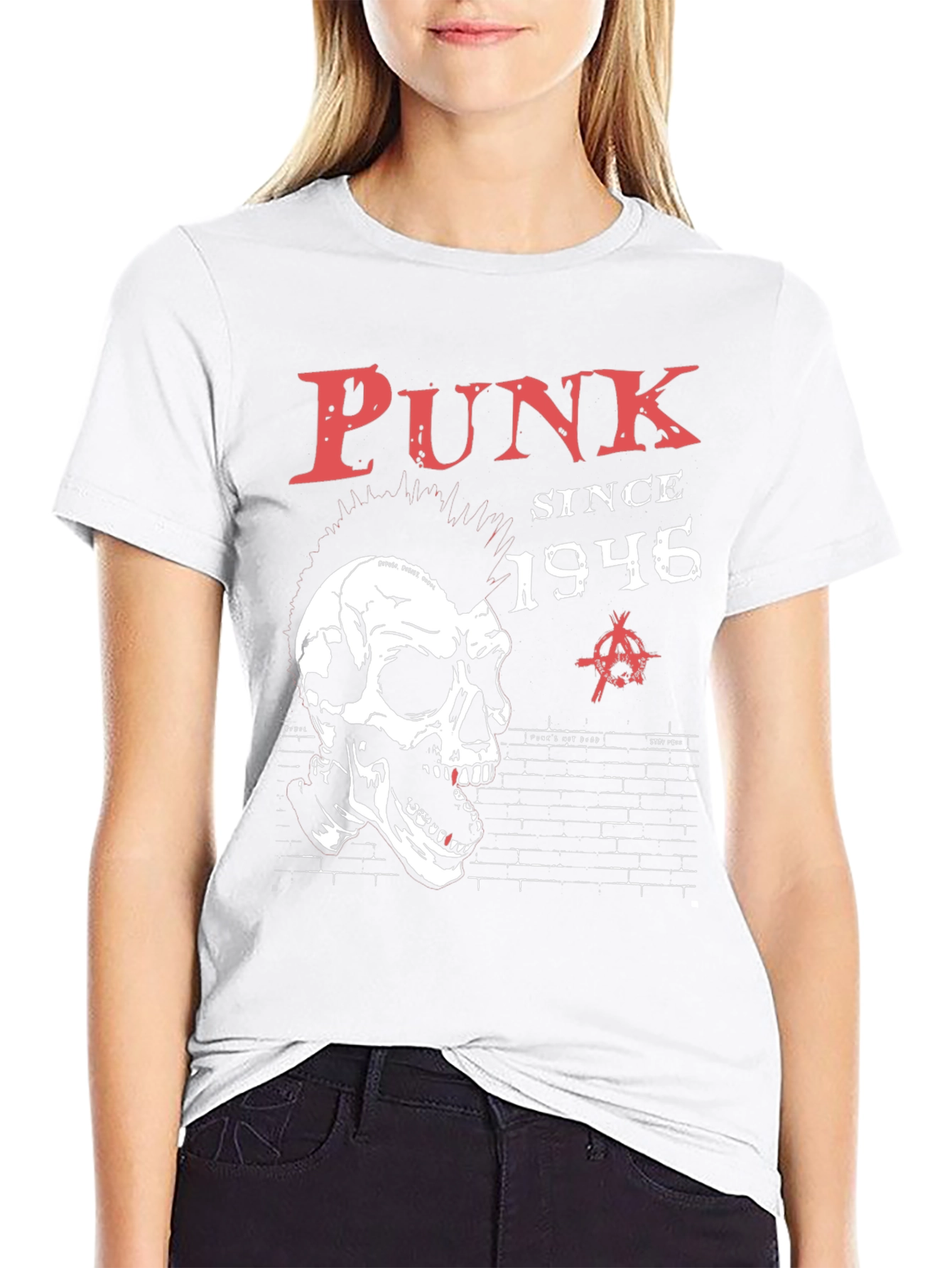 Punk Since 1946 Skull Graphic T-Shirt