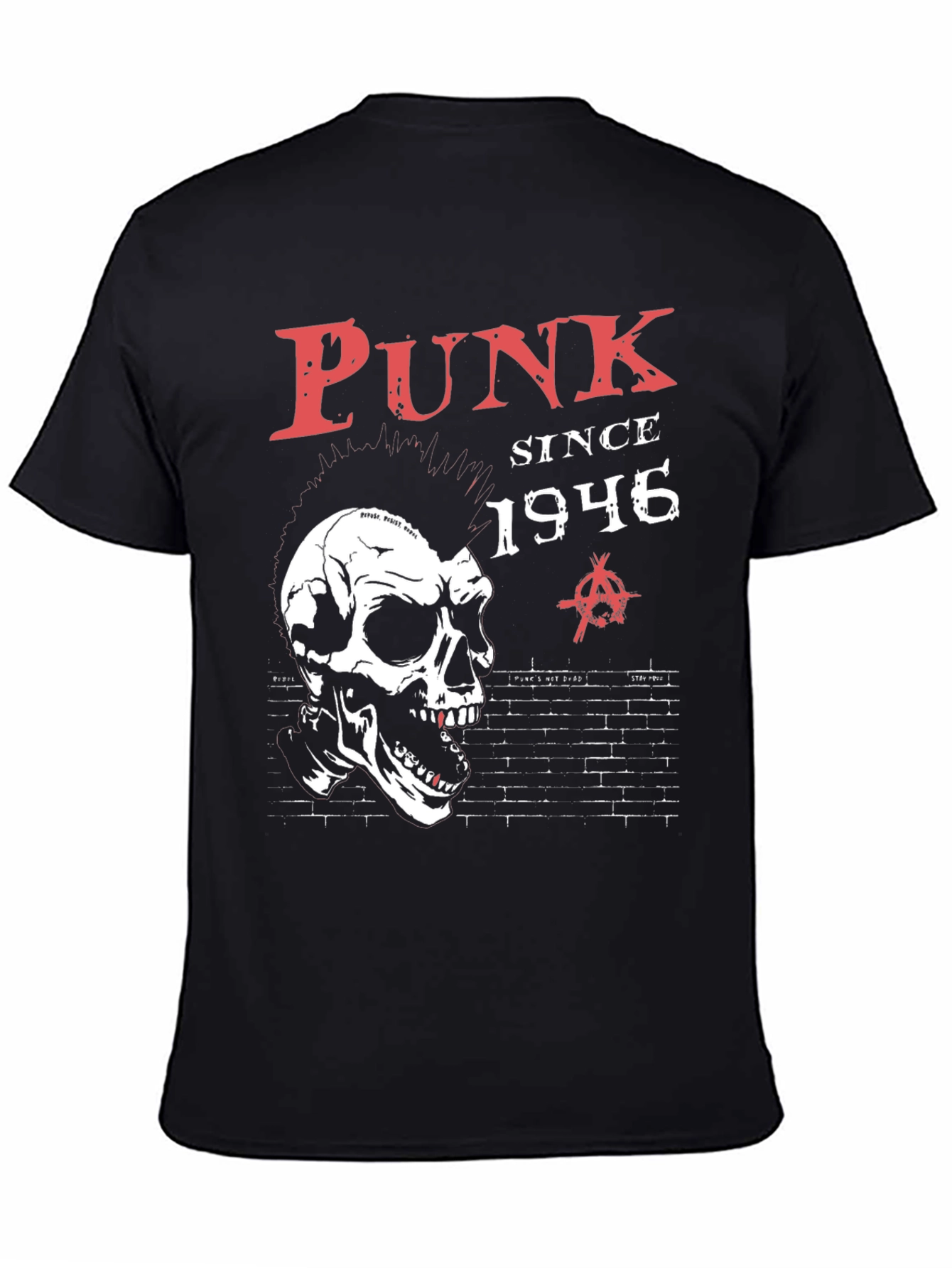 Punk Since 1946 Skull Graphic T-Shirt