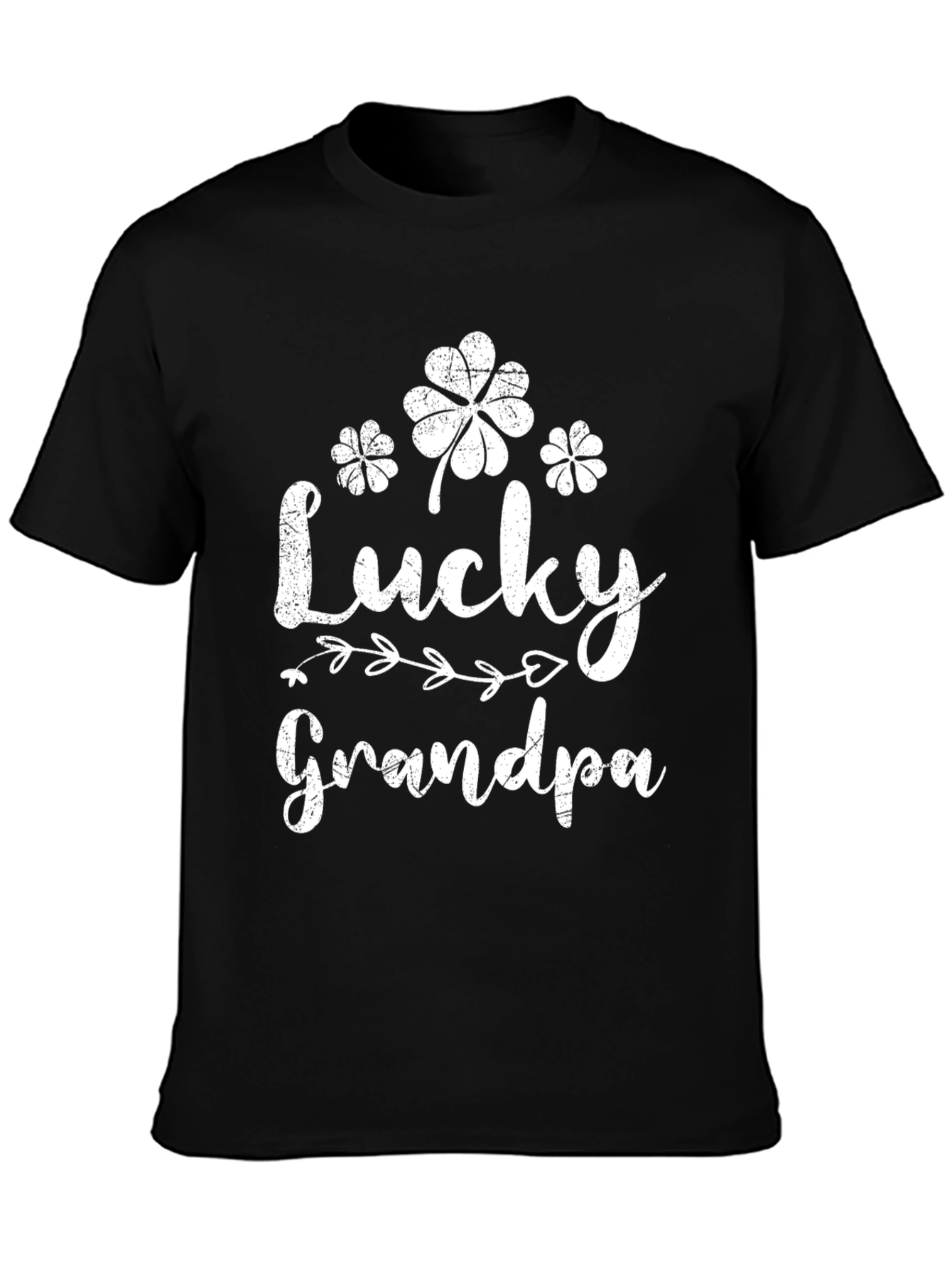 Lucky Grandpa St. Patricks Day Graphic T-Shirt