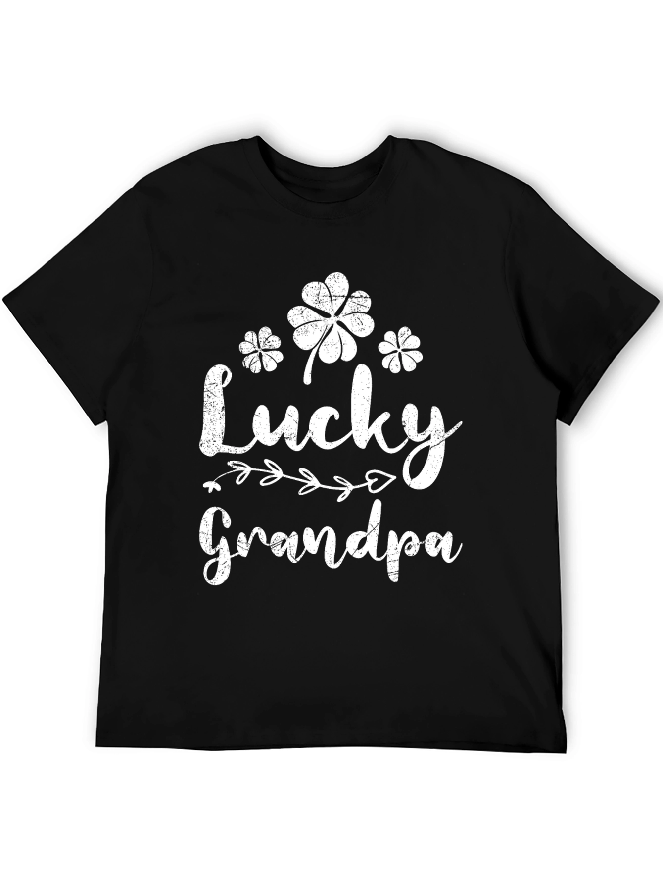Lucky Grandpa St. Patricks Day Graphic T-Shirt