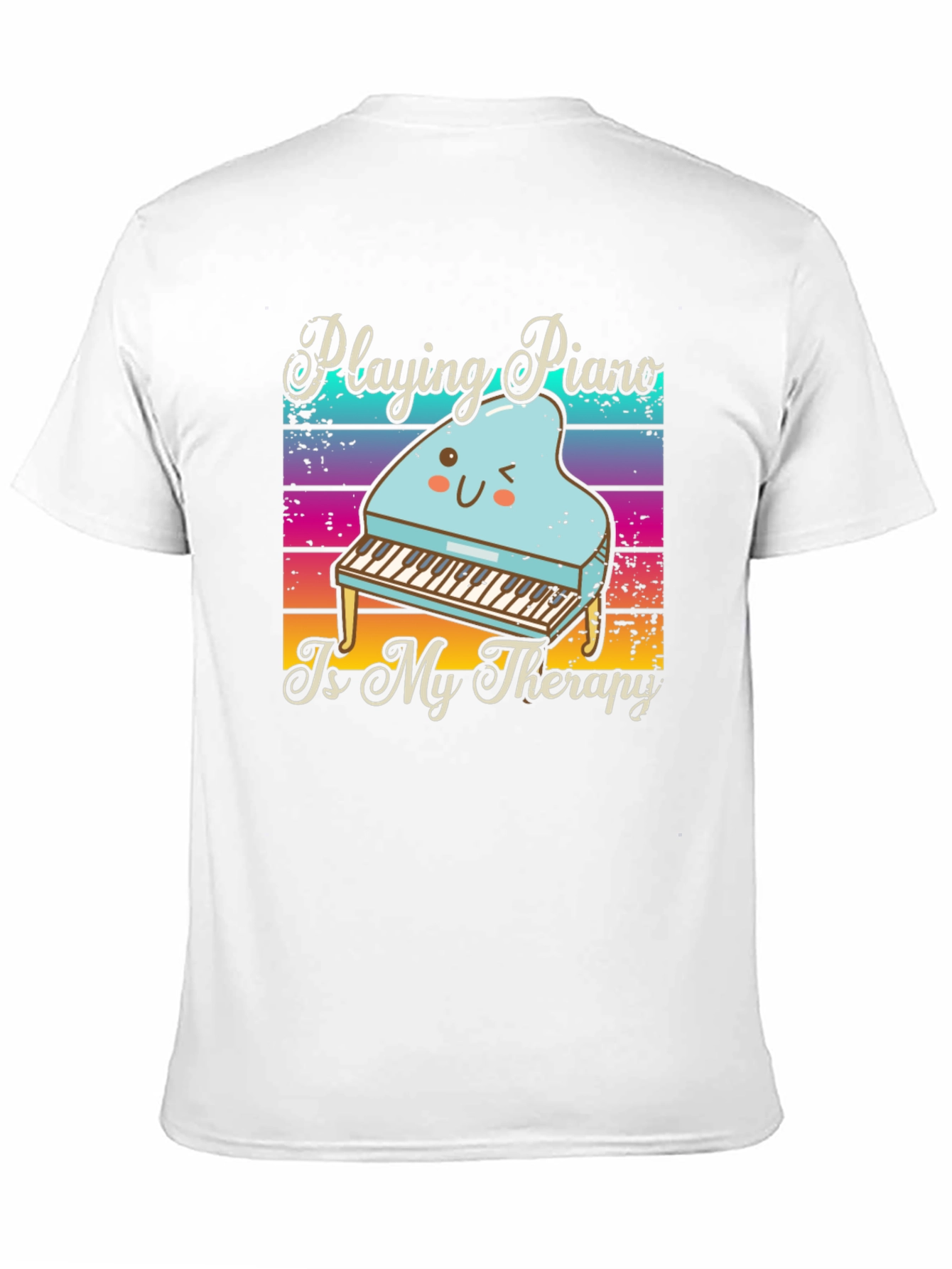 Playing Piano Therapy T-Shirt