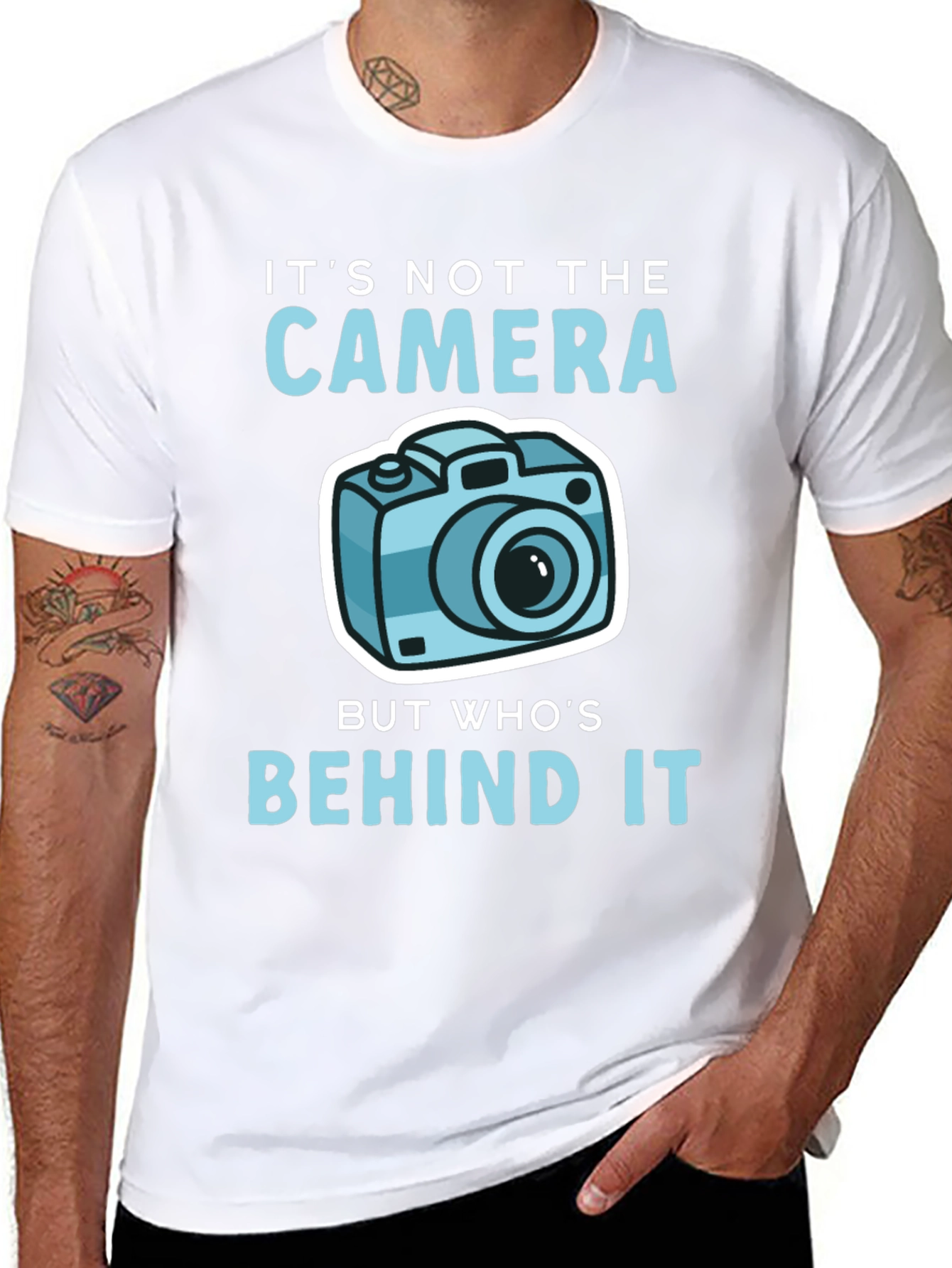 Funny Photography T-Shirt - Its Not the Camera...