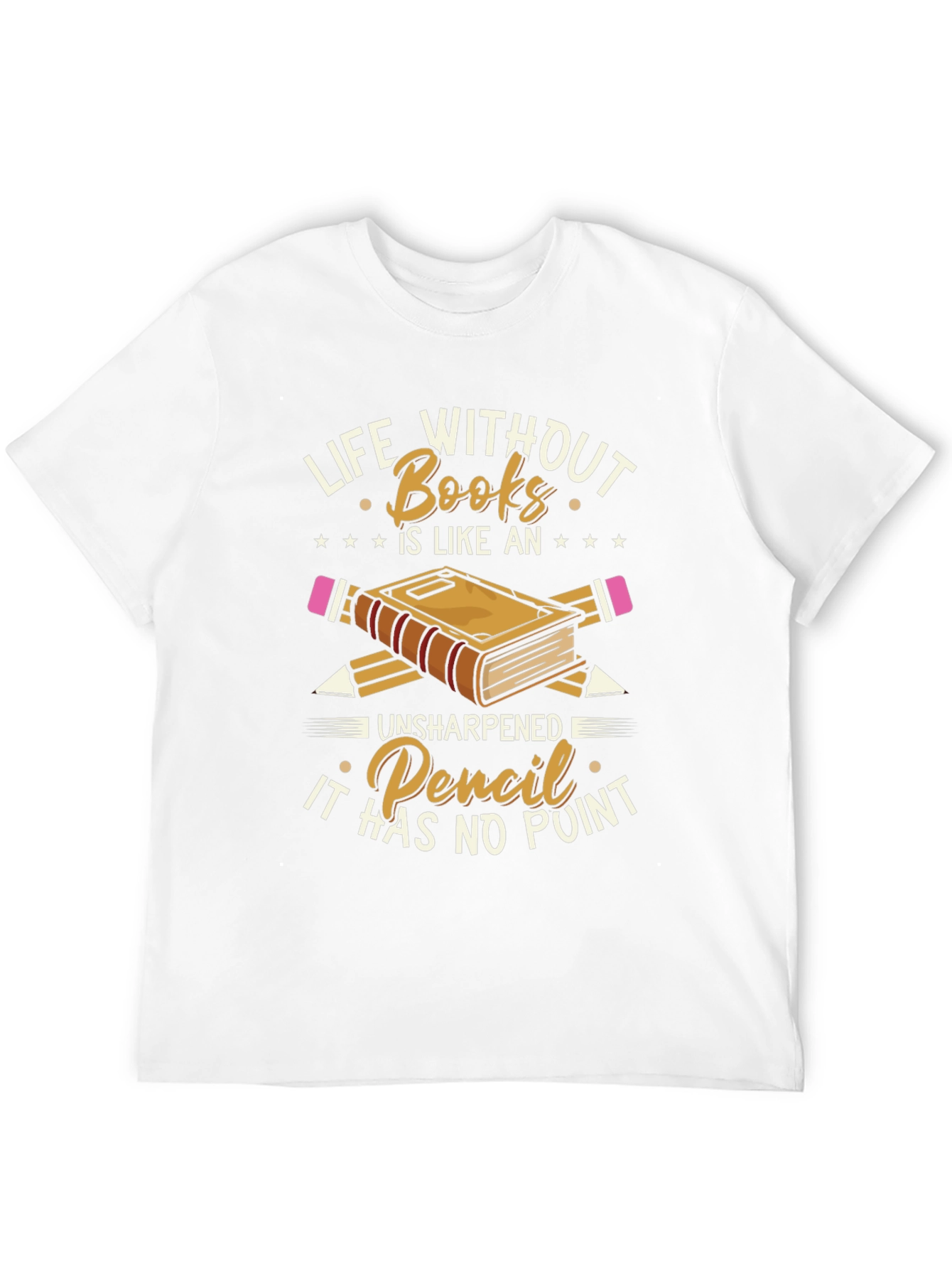 Life Without Books Graphic Tee