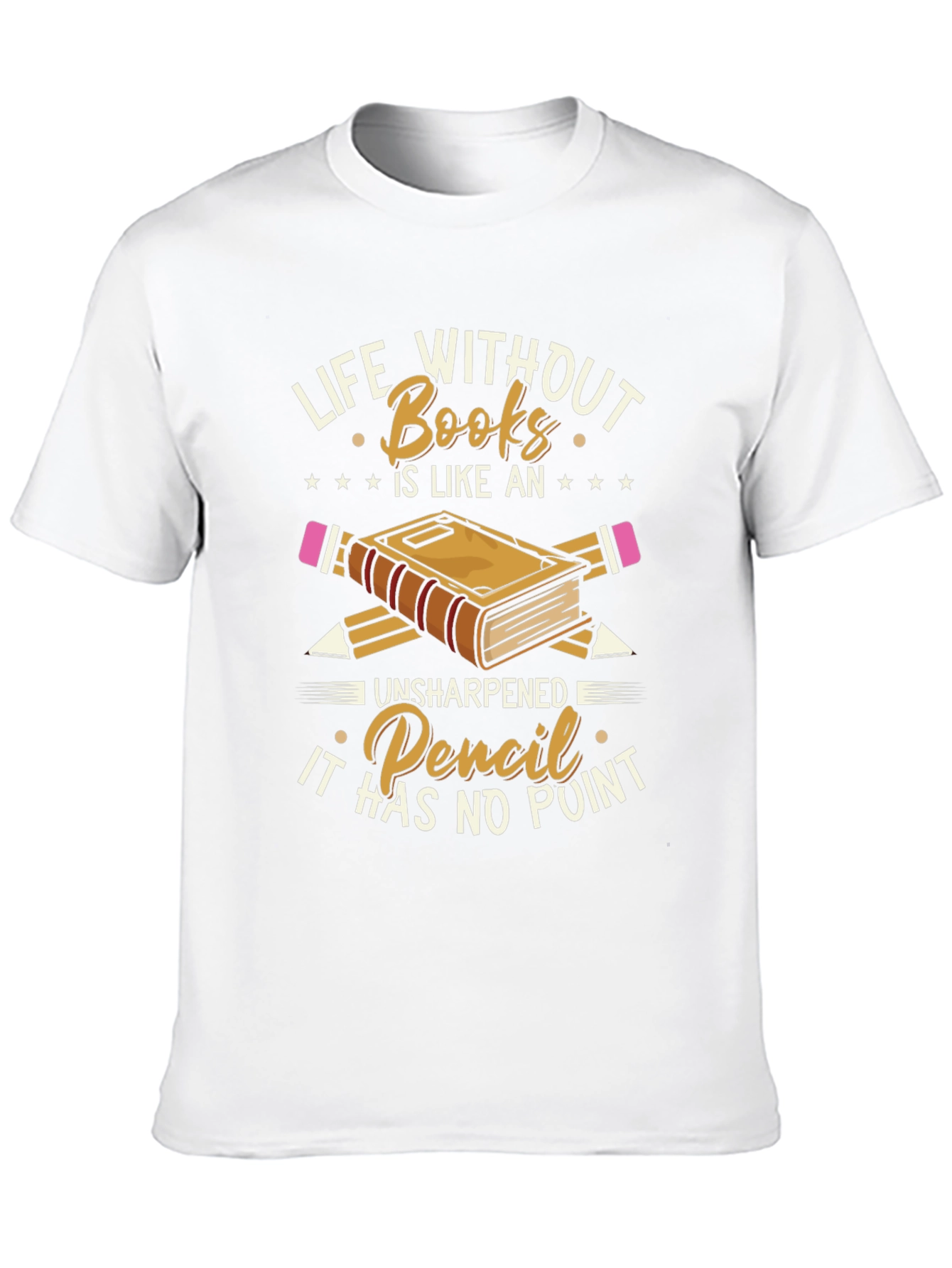 Life Without Books Graphic Tee
