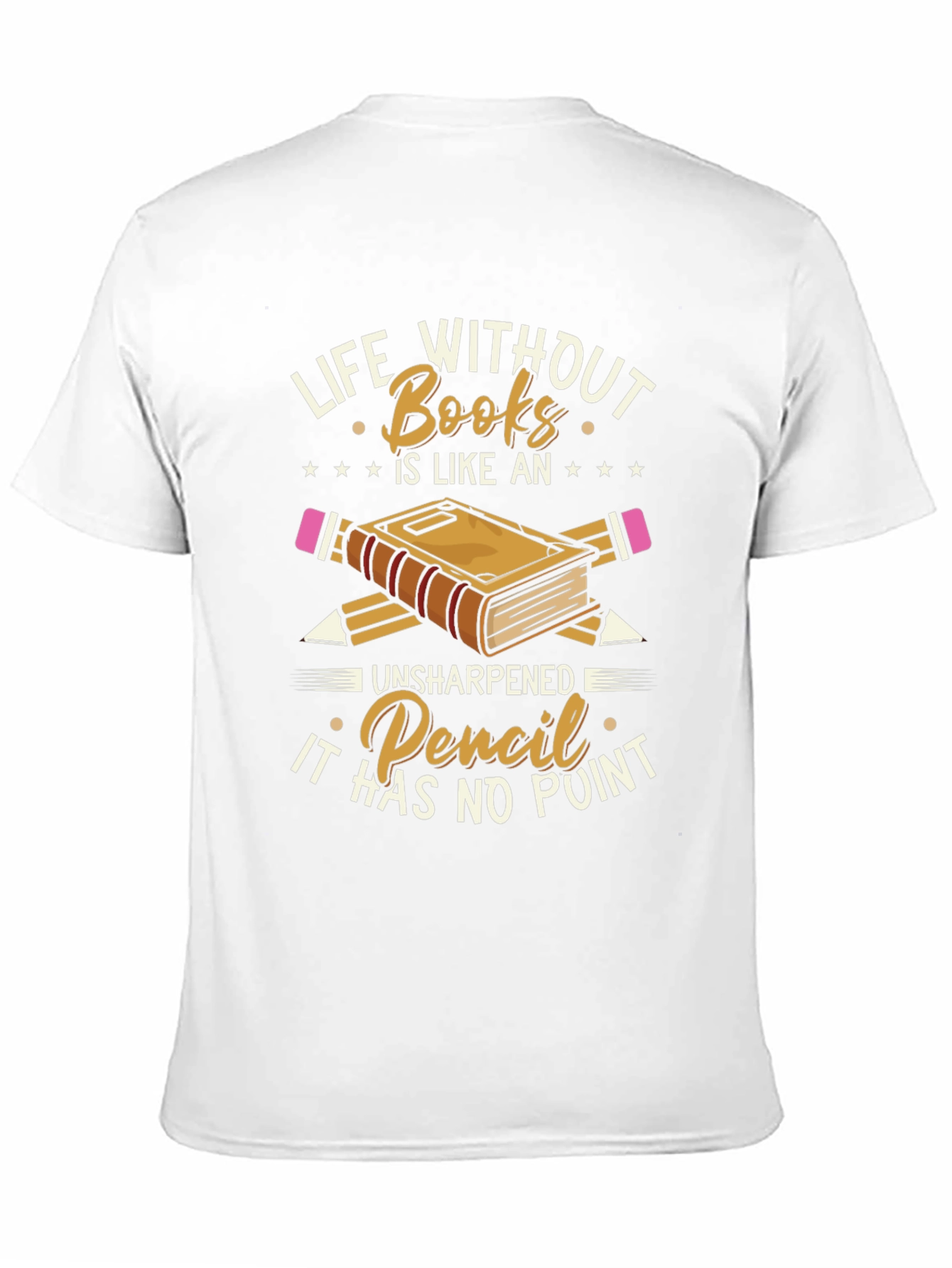 Life Without Books Graphic Tee