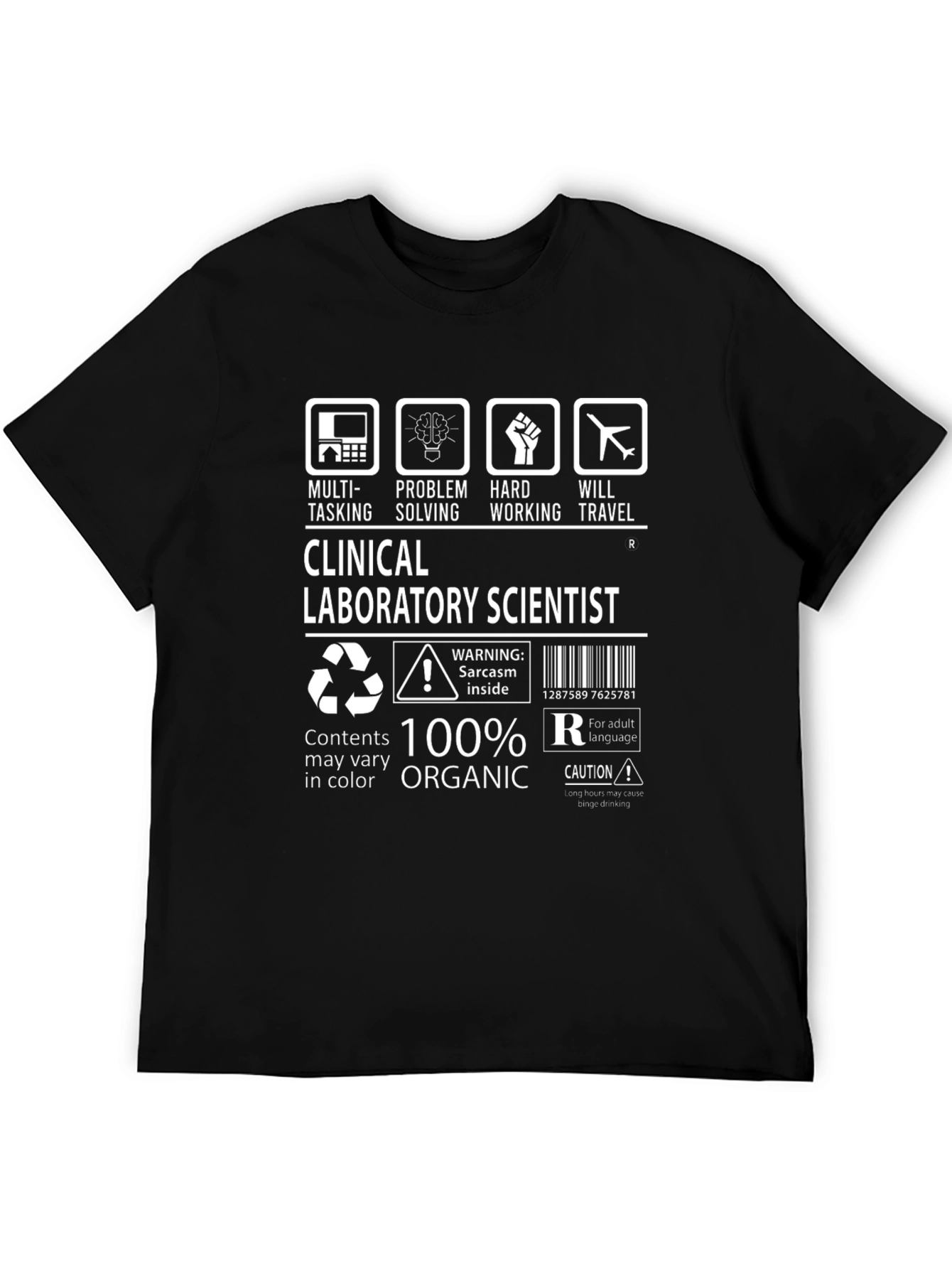 Clinical Laboratory Scientist Graphic T-Shirt