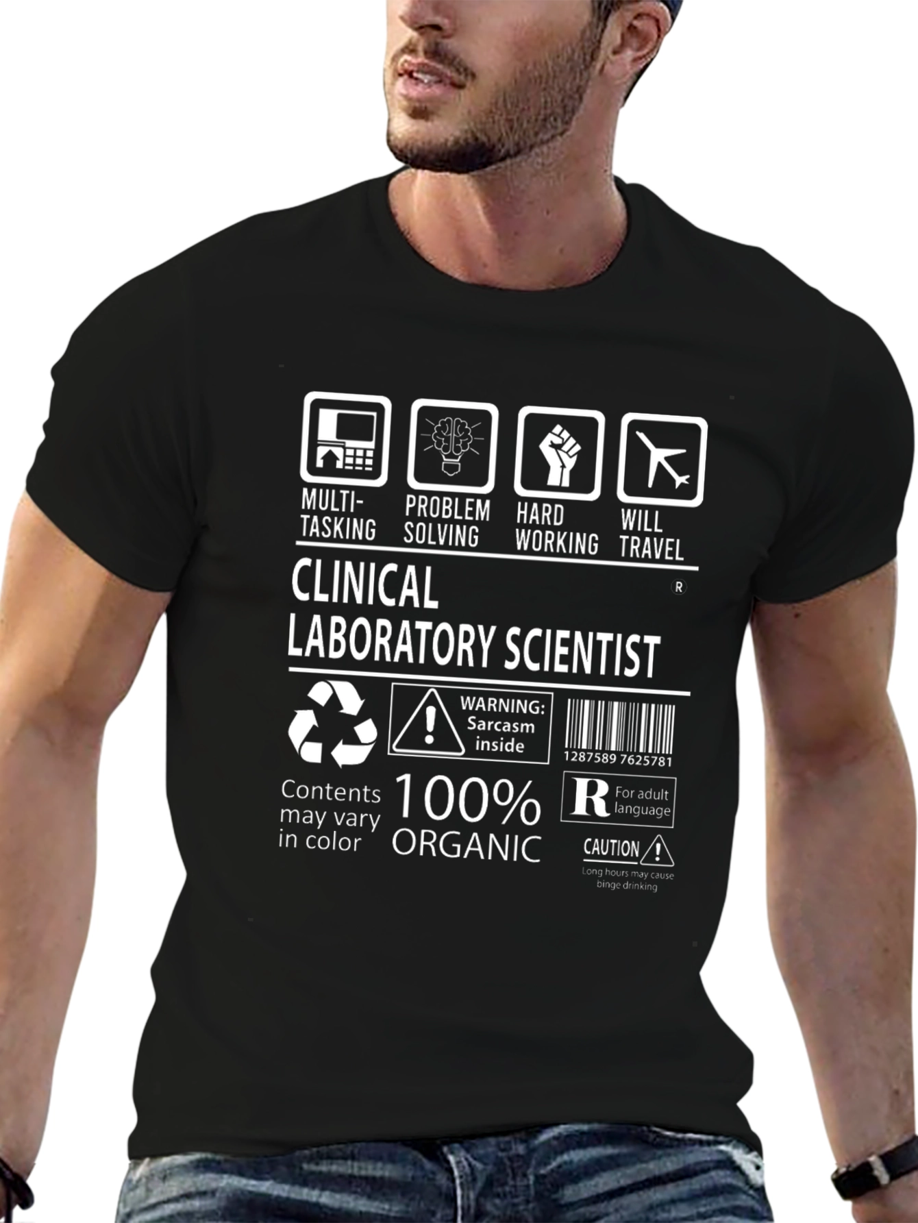 Clinical Laboratory Scientist Graphic T-Shirt