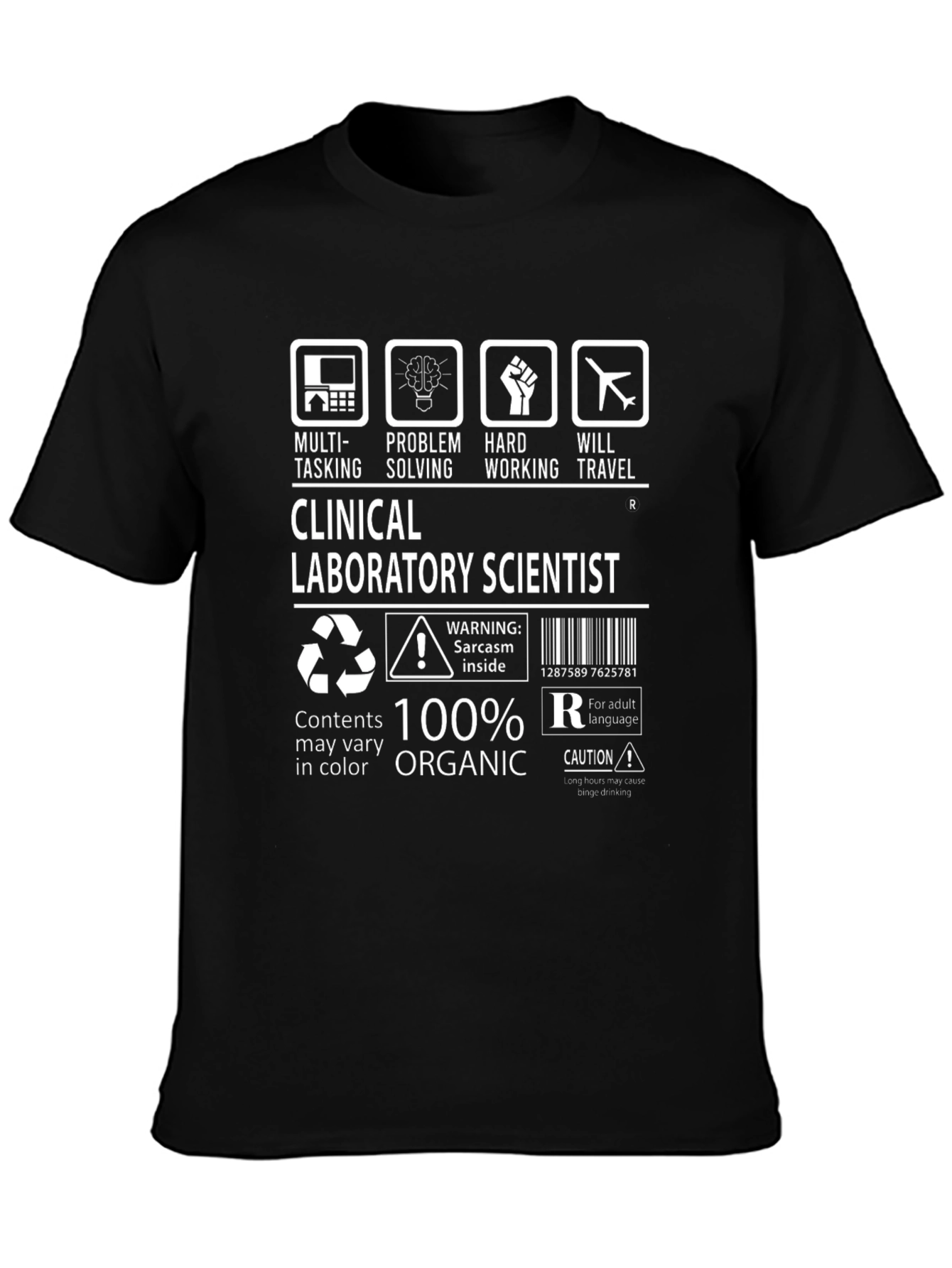 Clinical Laboratory Scientist Graphic T-Shirt