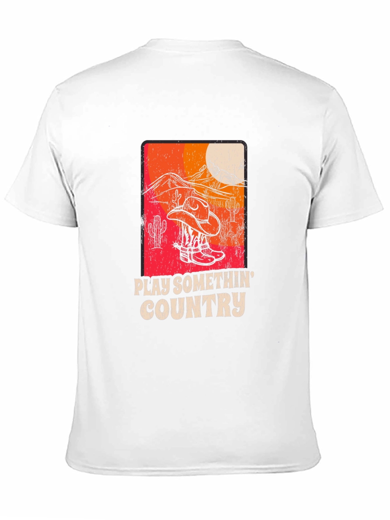 Play Somethin Country Graphic T-Shirt
