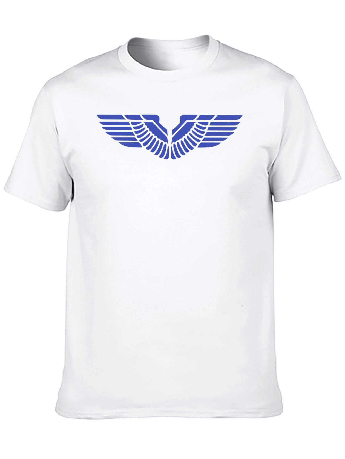 Winged Design Black T-Shirt