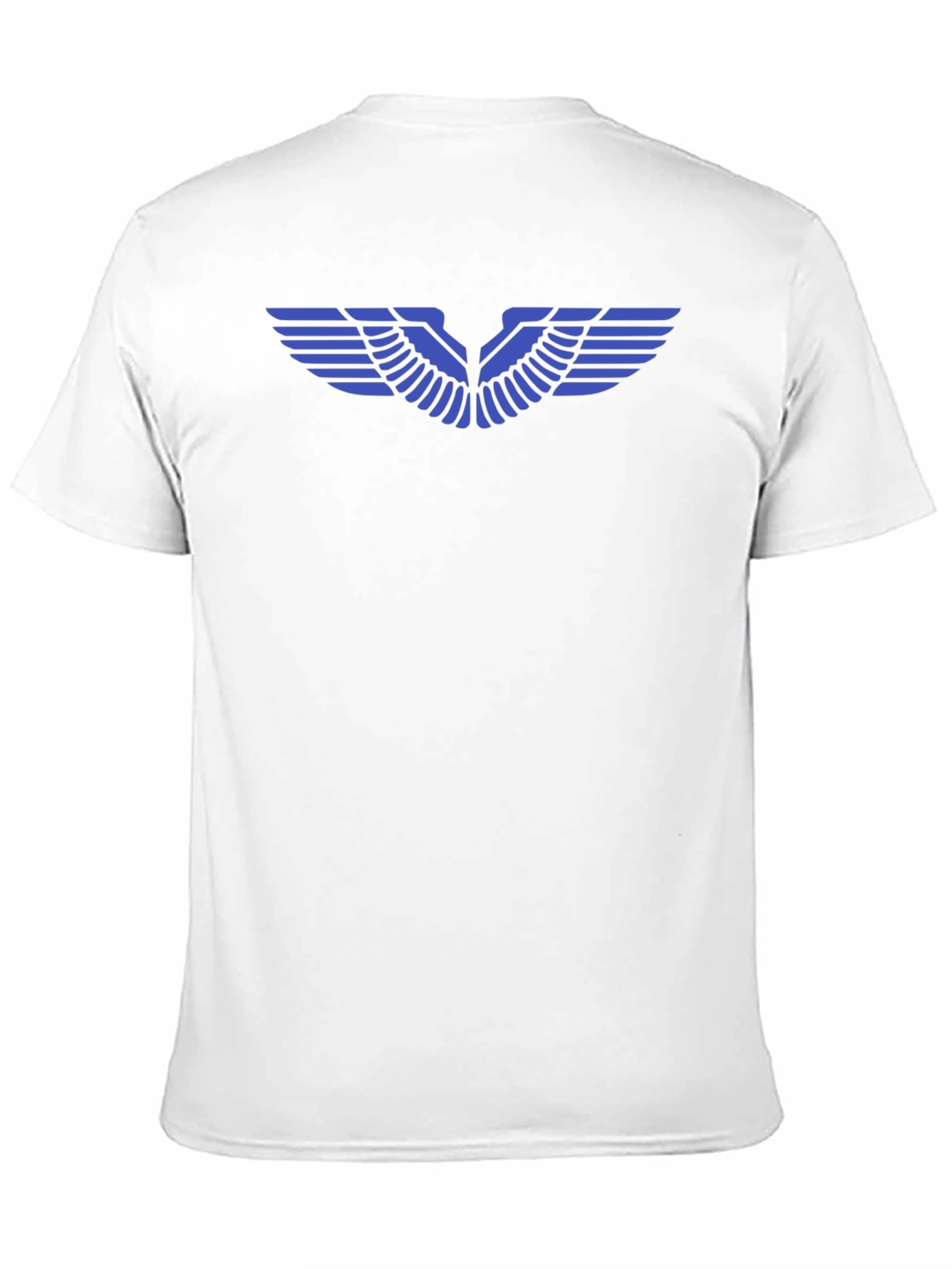 Winged Design Black T-Shirt