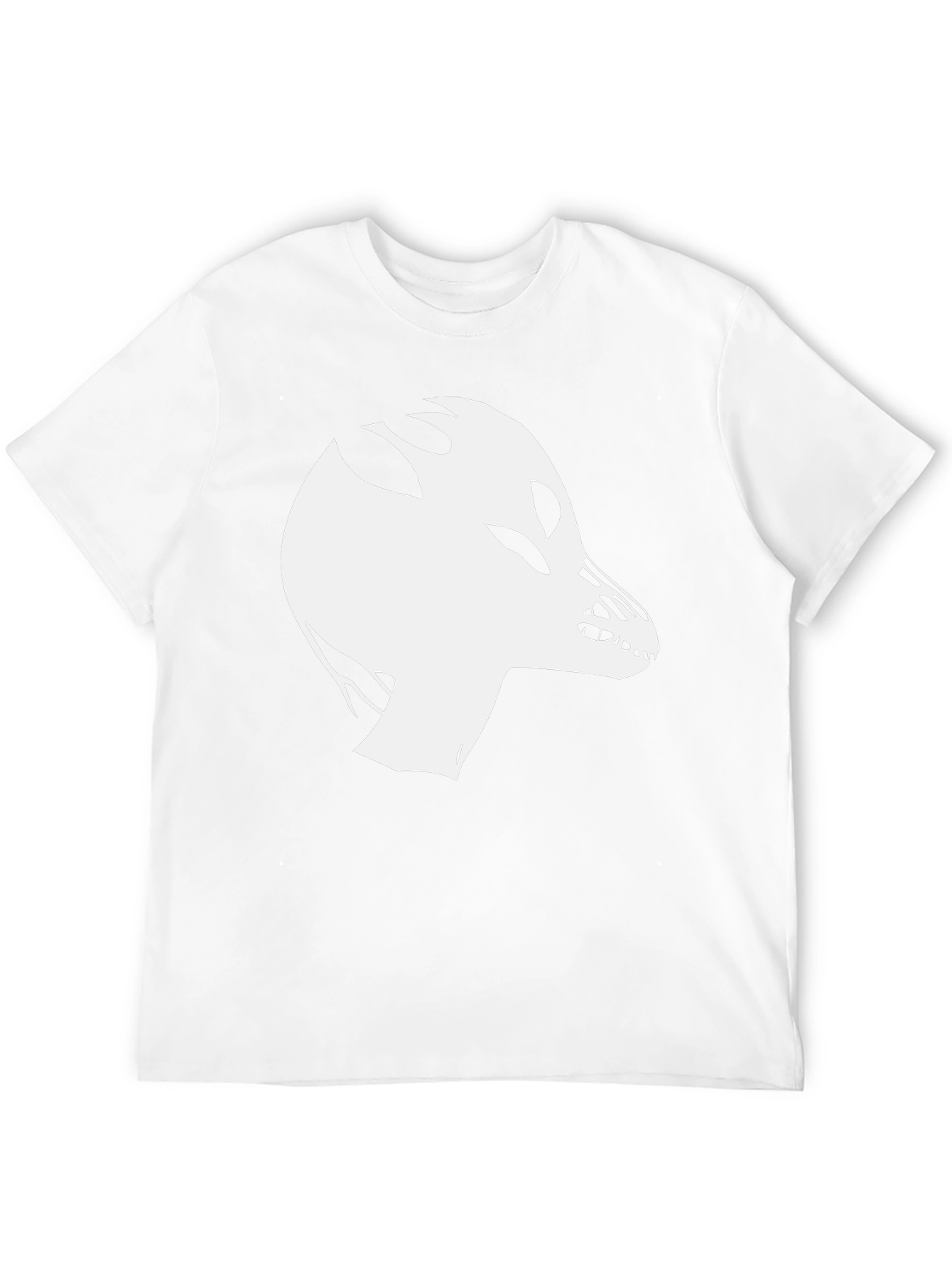Abstract Creature Graphic Tee - Black
