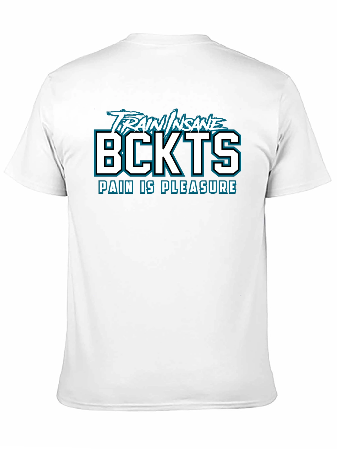 Train Insane BCKTS Black Graphic Tee