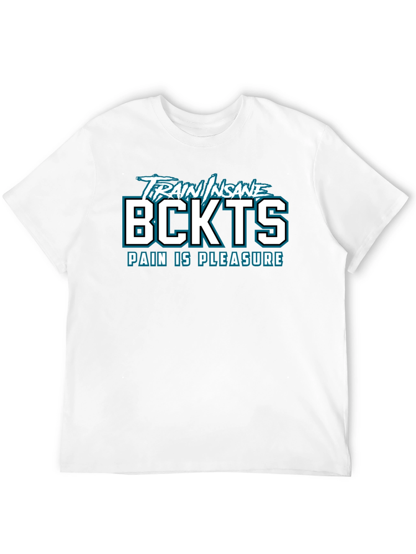 Train Insane BCKTS Black Graphic Tee