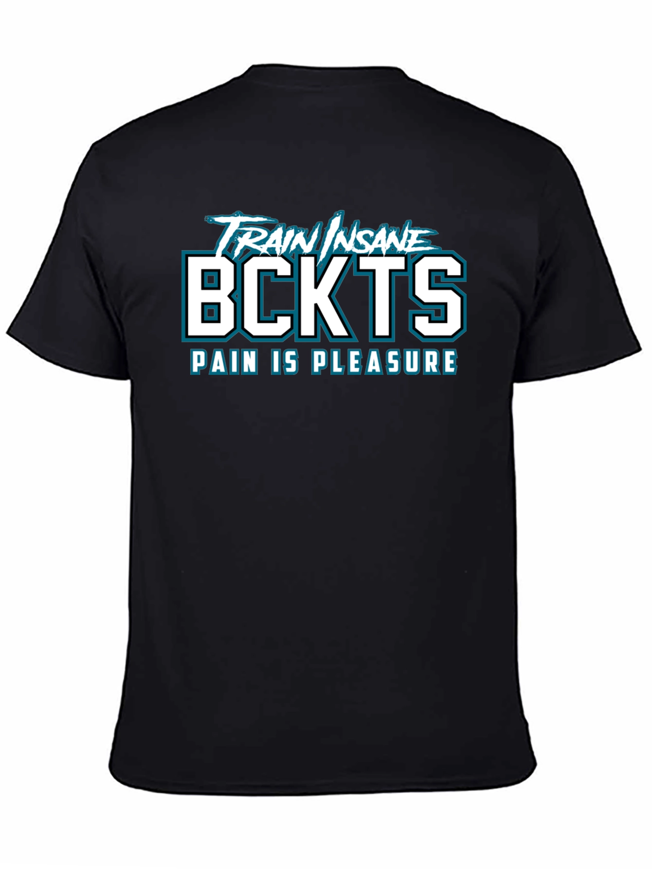 Train Insane BCKTS Black Graphic Tee