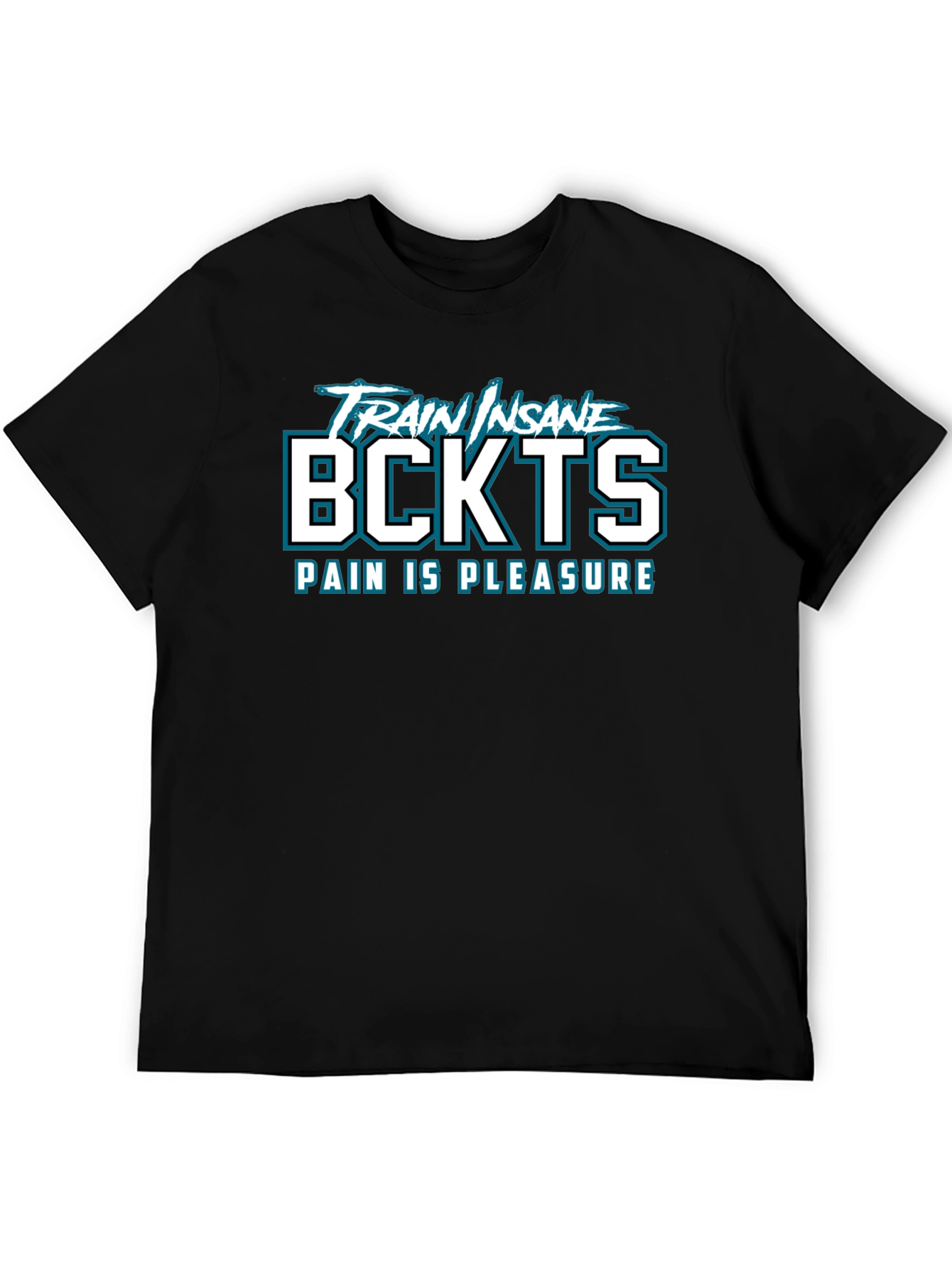 Train Insane BCKTS Black Graphic Tee