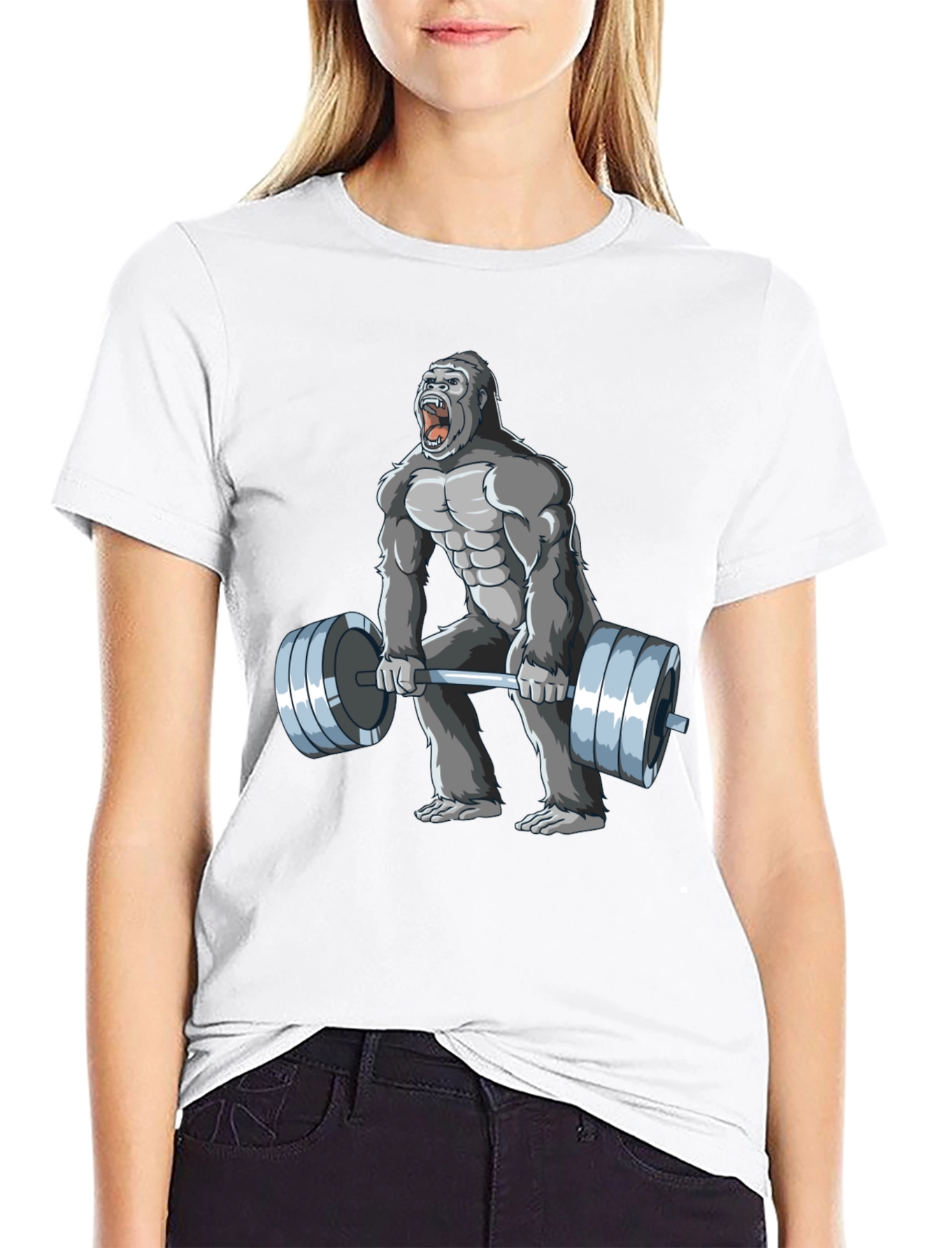 Gorilla Gym T-Shirt - Black