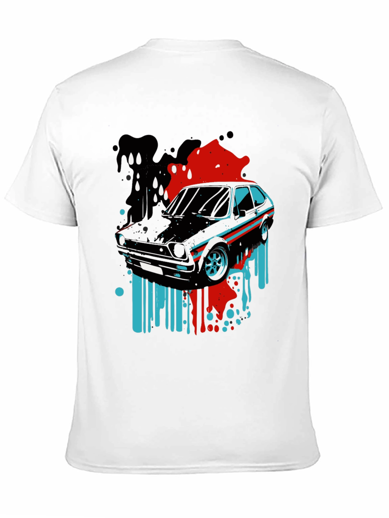 Retro Car Graphic Tee - Cool Automotive Design