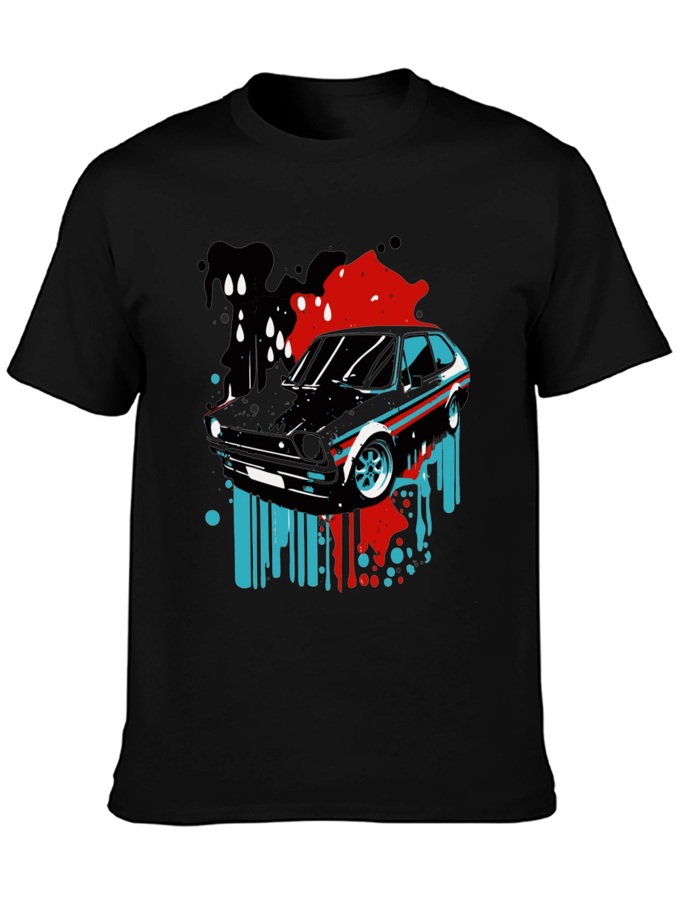 Retro Car Graphic Tee - Cool Automotive Design
