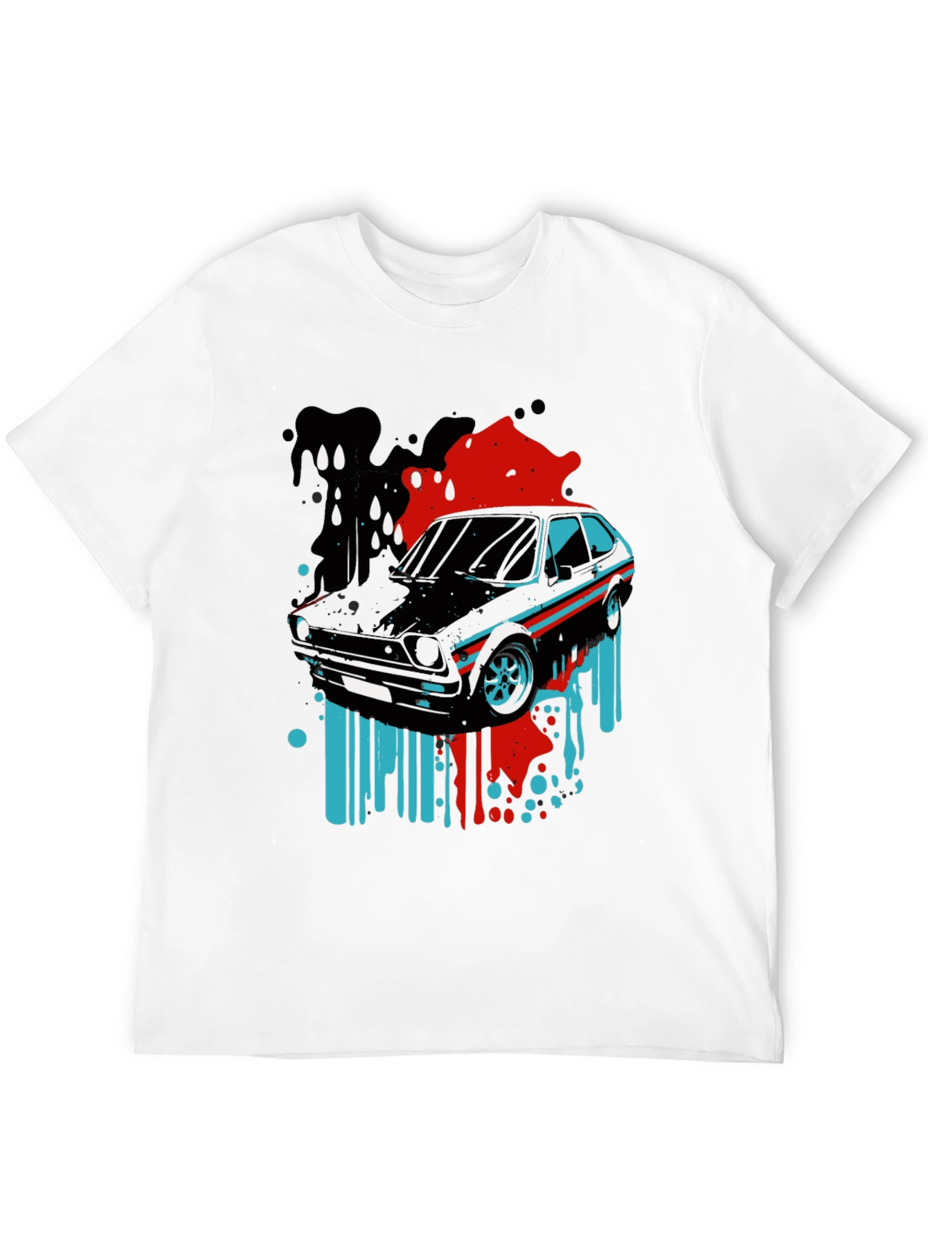 Retro Car Graphic Tee - Cool Automotive Design