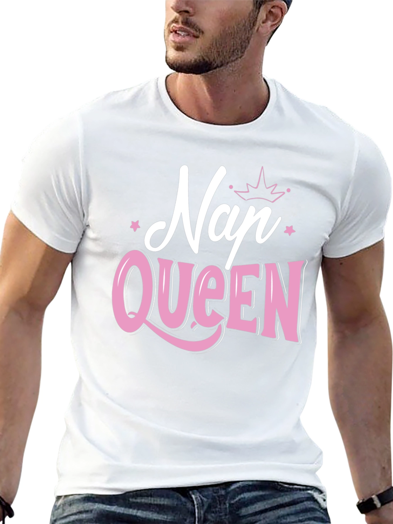Nap Queen Black Graphic T-Shirt