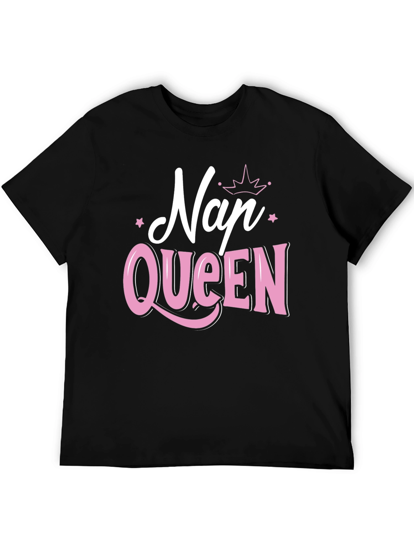 Nap Queen Black Graphic T-Shirt