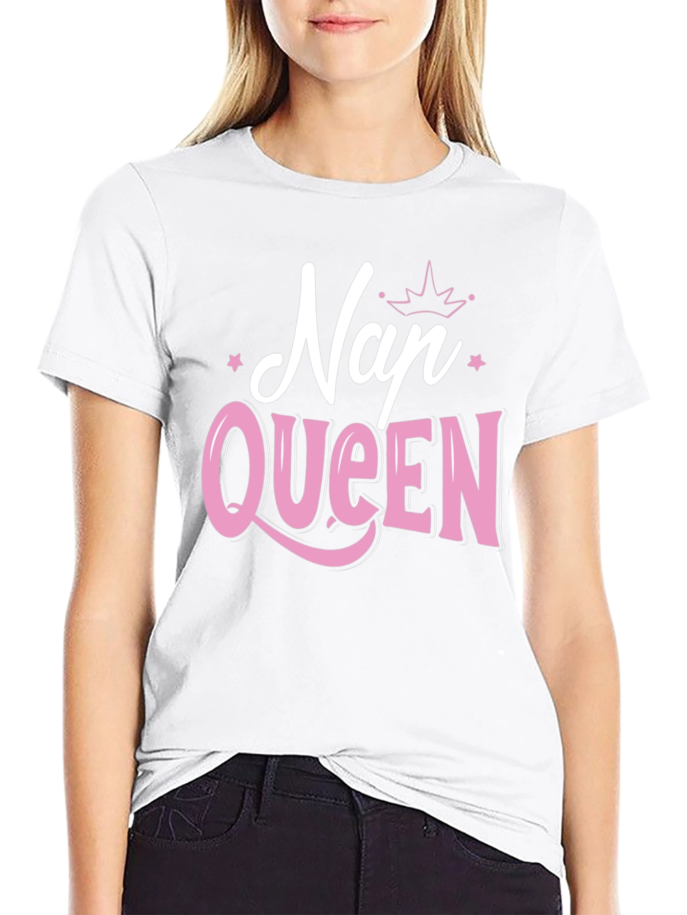 Nap Queen Black Graphic T-Shirt