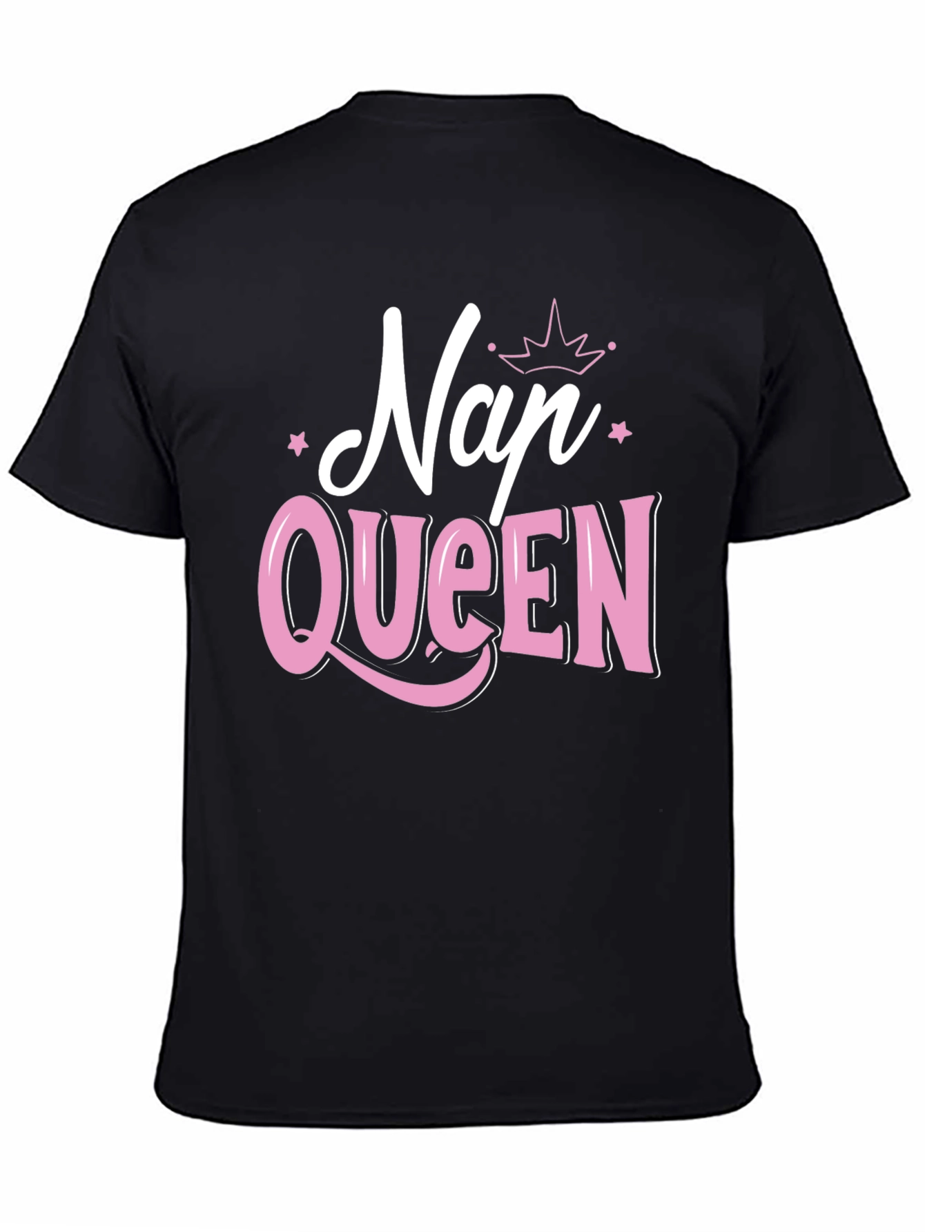 Nap Queen Black Graphic T-Shirt