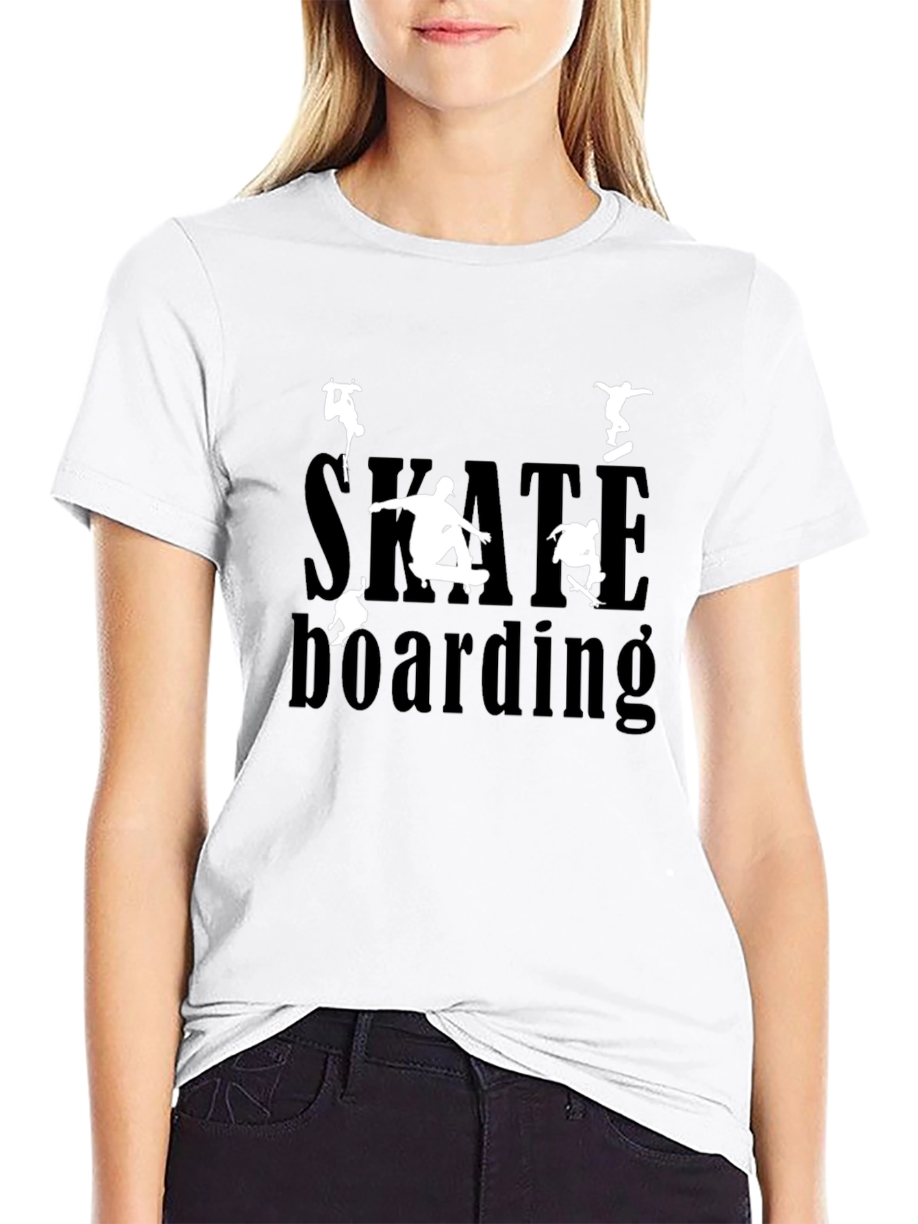 Skateboarding Graphic T-Shirt - Cool Casual Tee