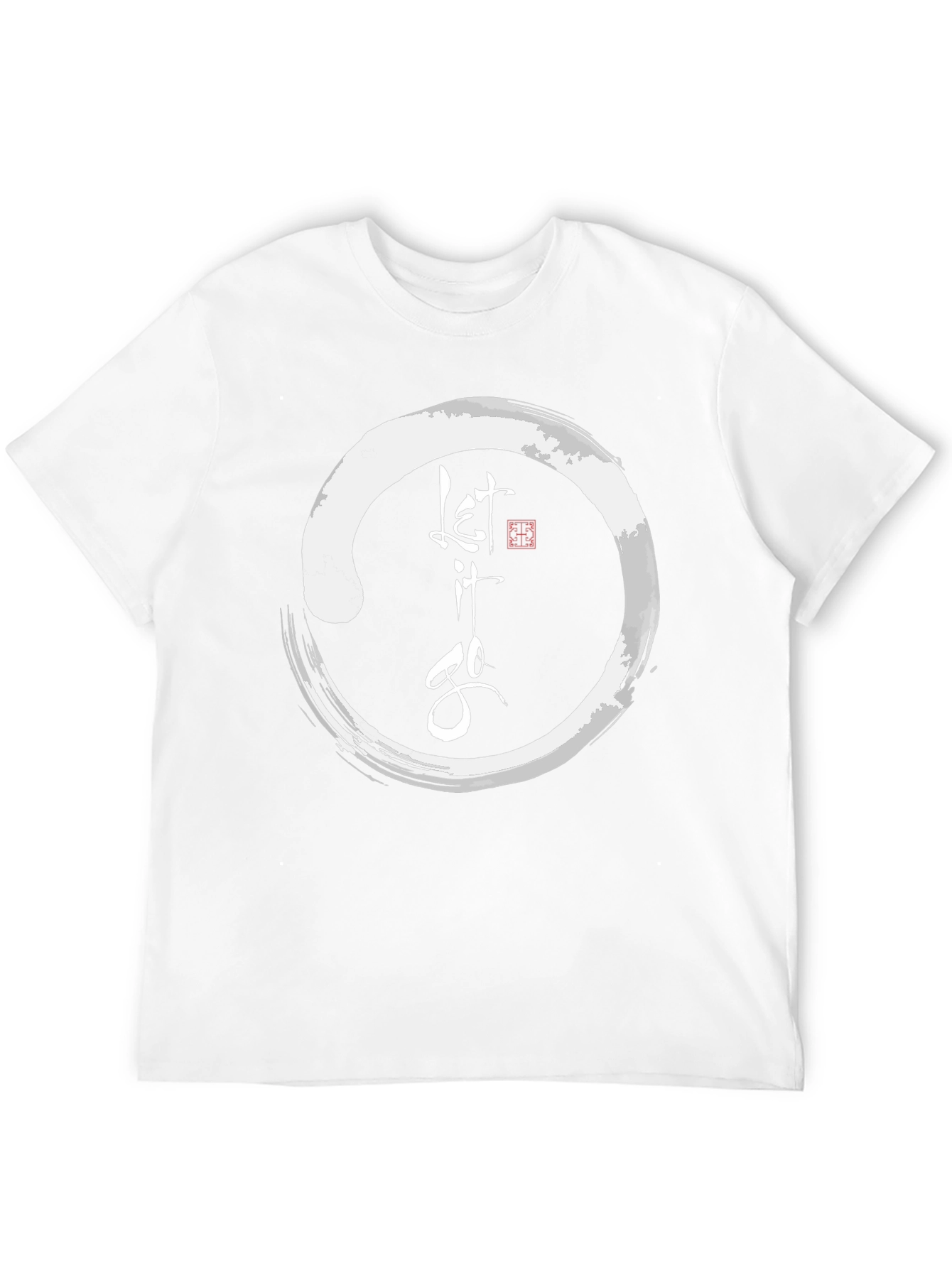 Let it Go Graphic Tee - Zen Circle T-Shirt