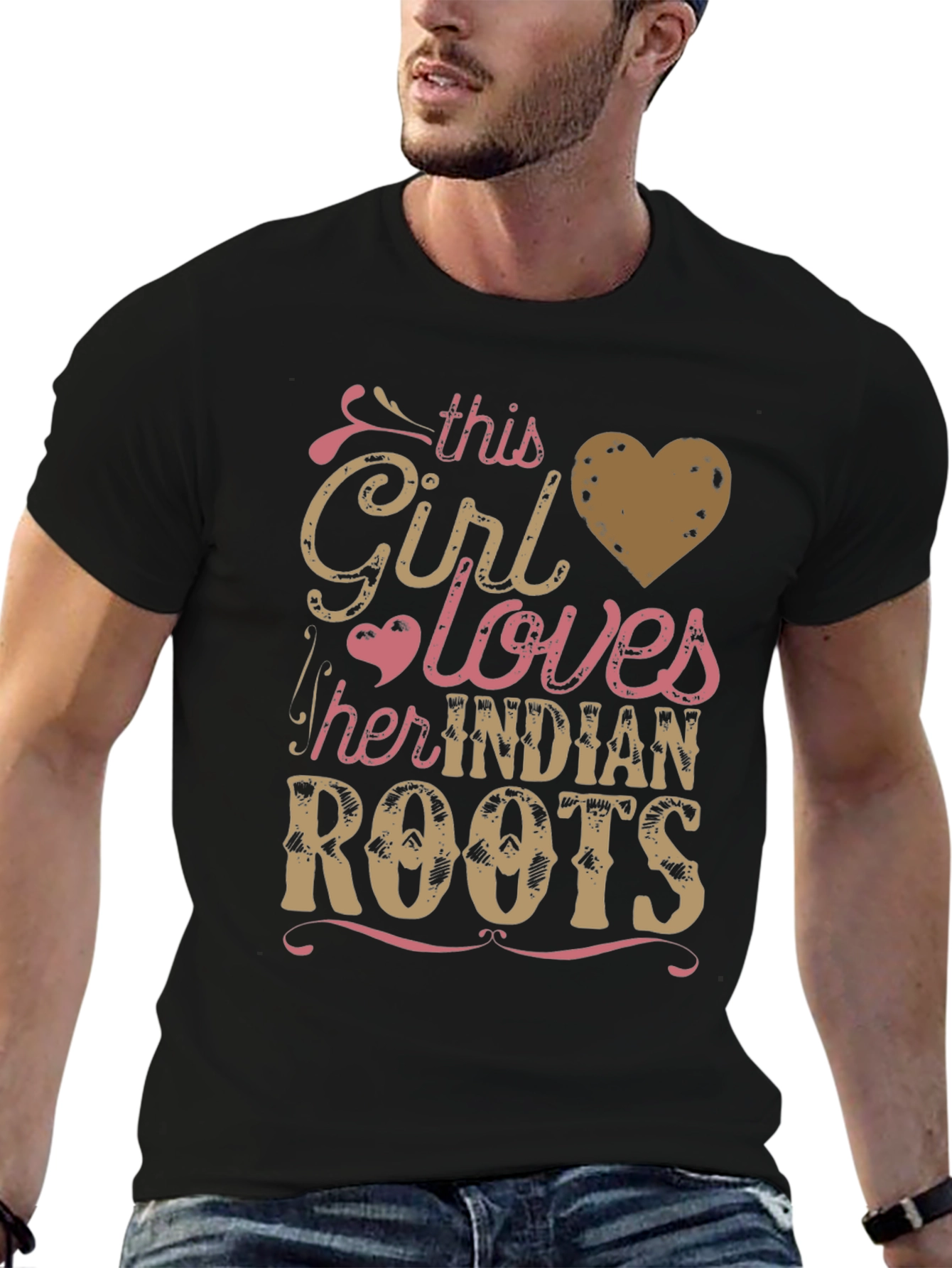 Girl Loves Indian Roots Graphic Tee