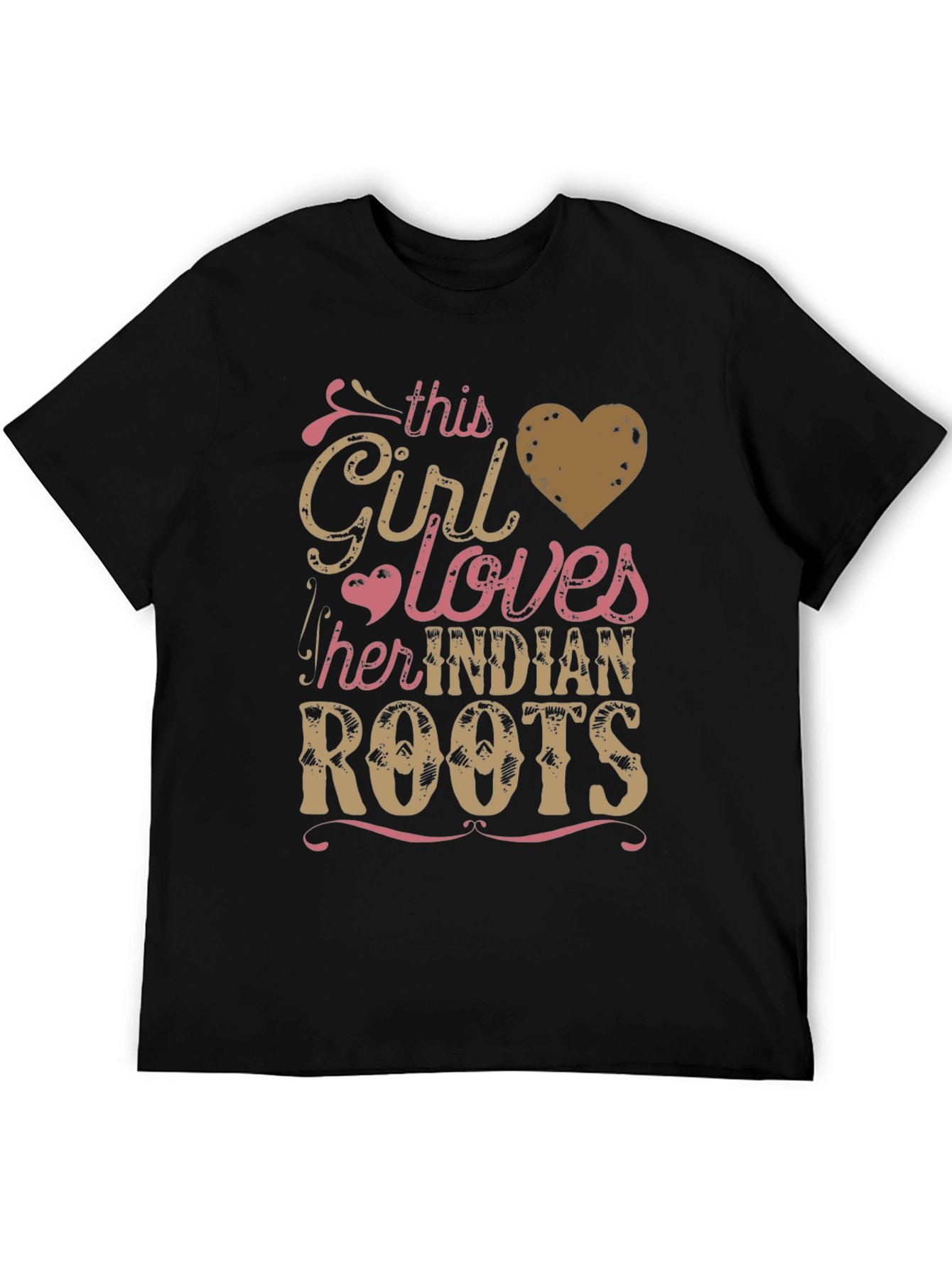 Girl Loves Indian Roots Graphic Tee