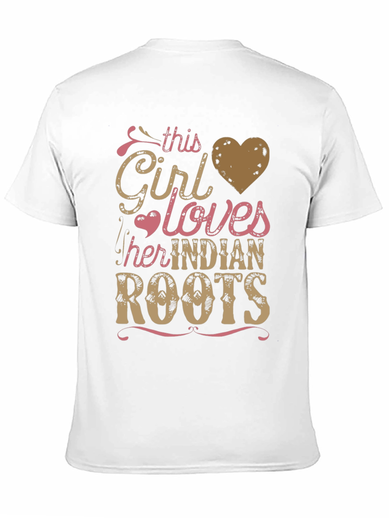 Girl Loves Indian Roots Graphic Tee