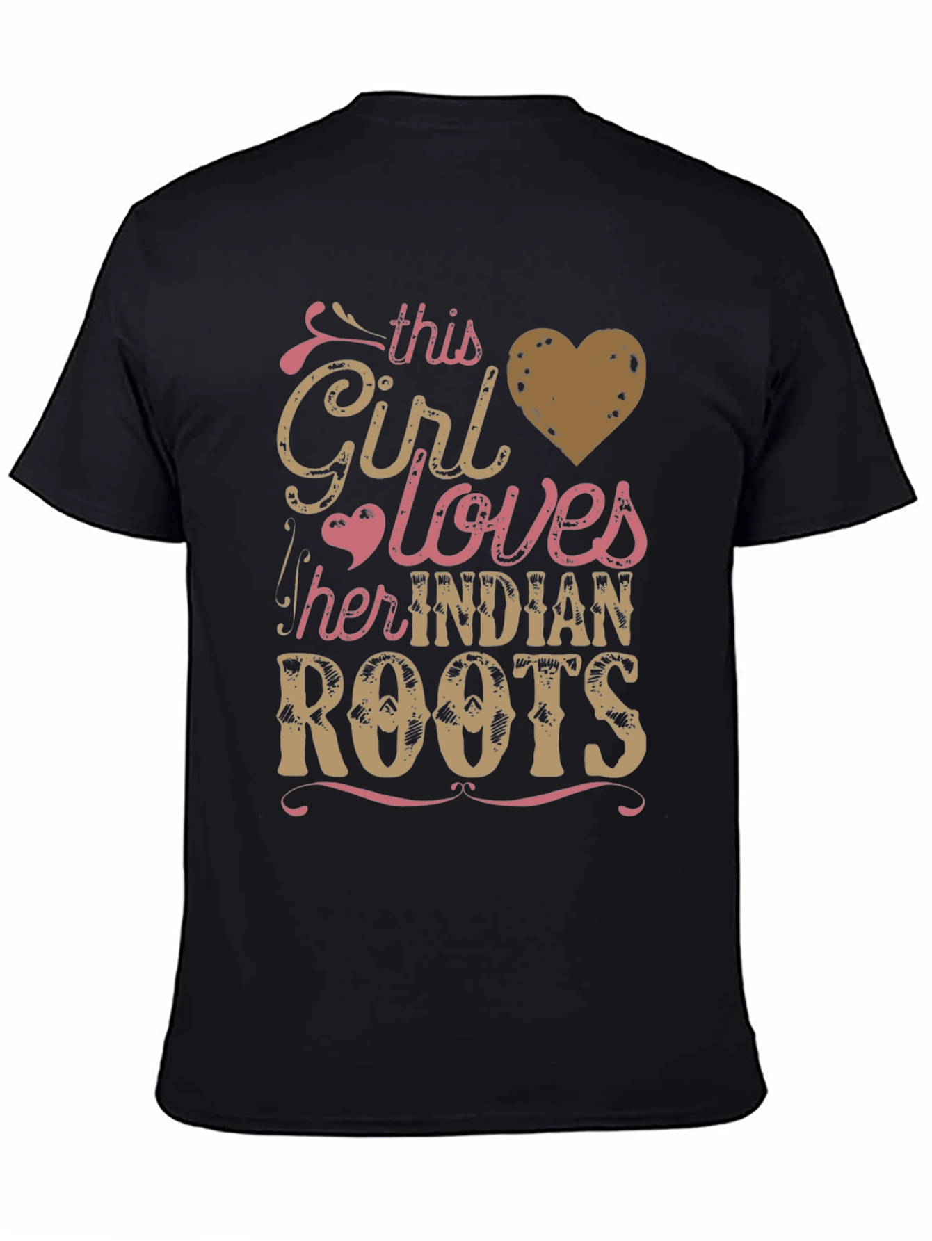 Girl Loves Indian Roots Graphic Tee