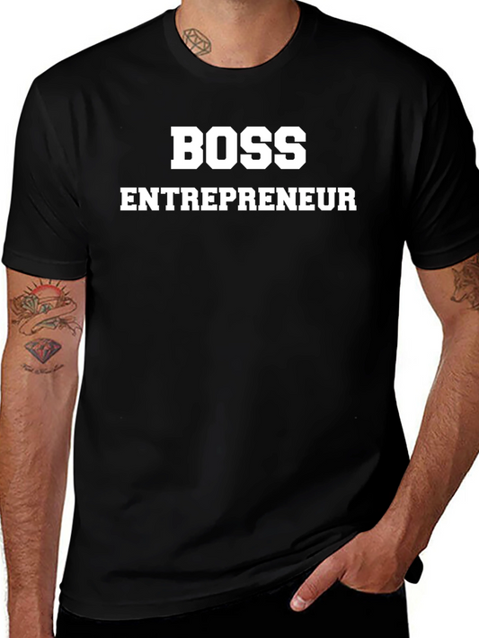 Boss Entrepreneur Black T-Shirt