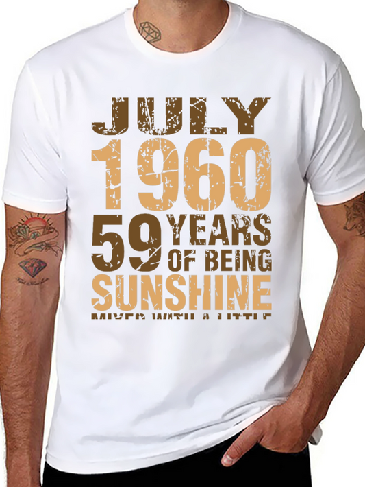 July 1960 59 Years of Sunshine T-Shirt