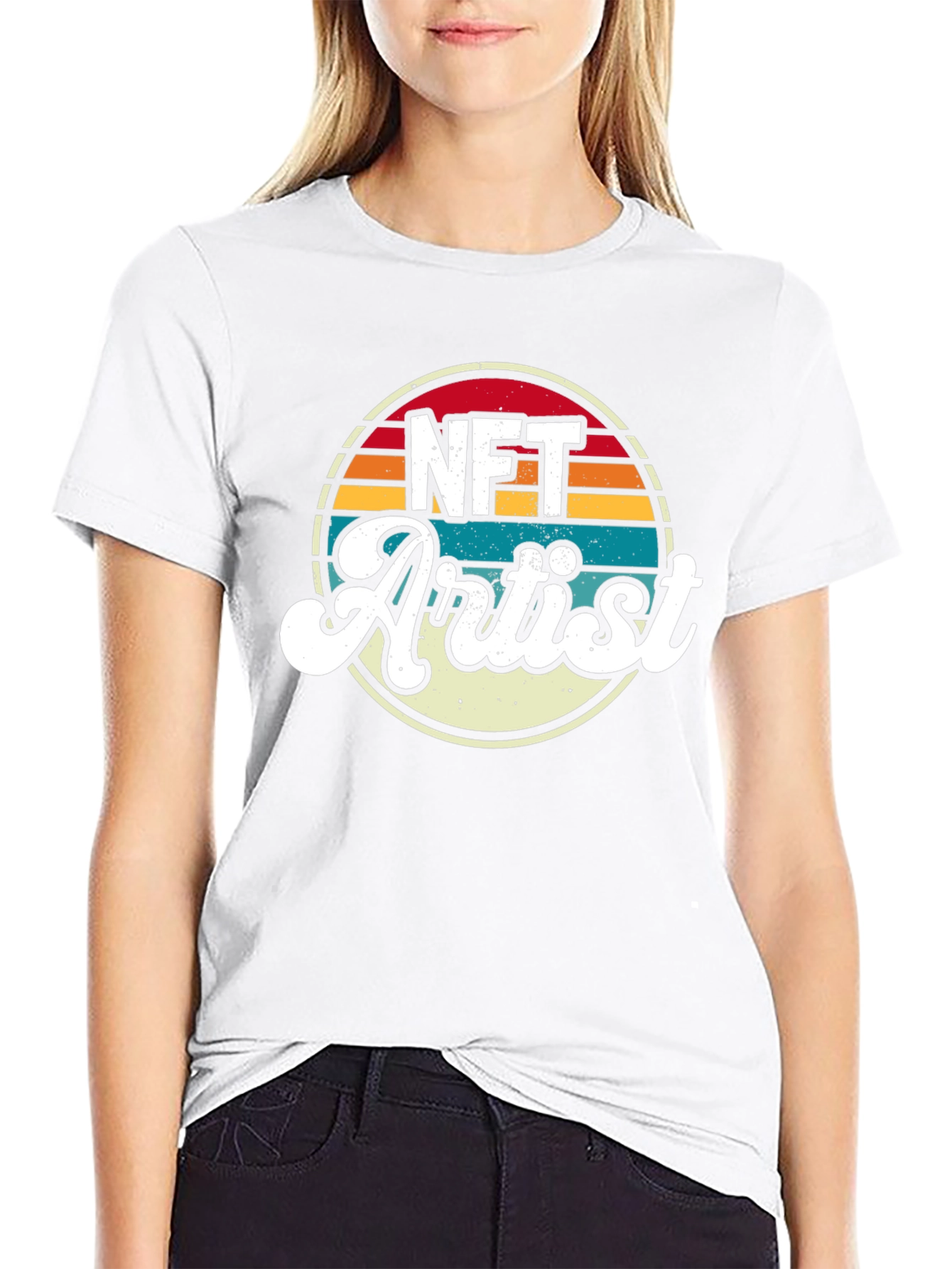 NFT Artist Retro T-Shirt