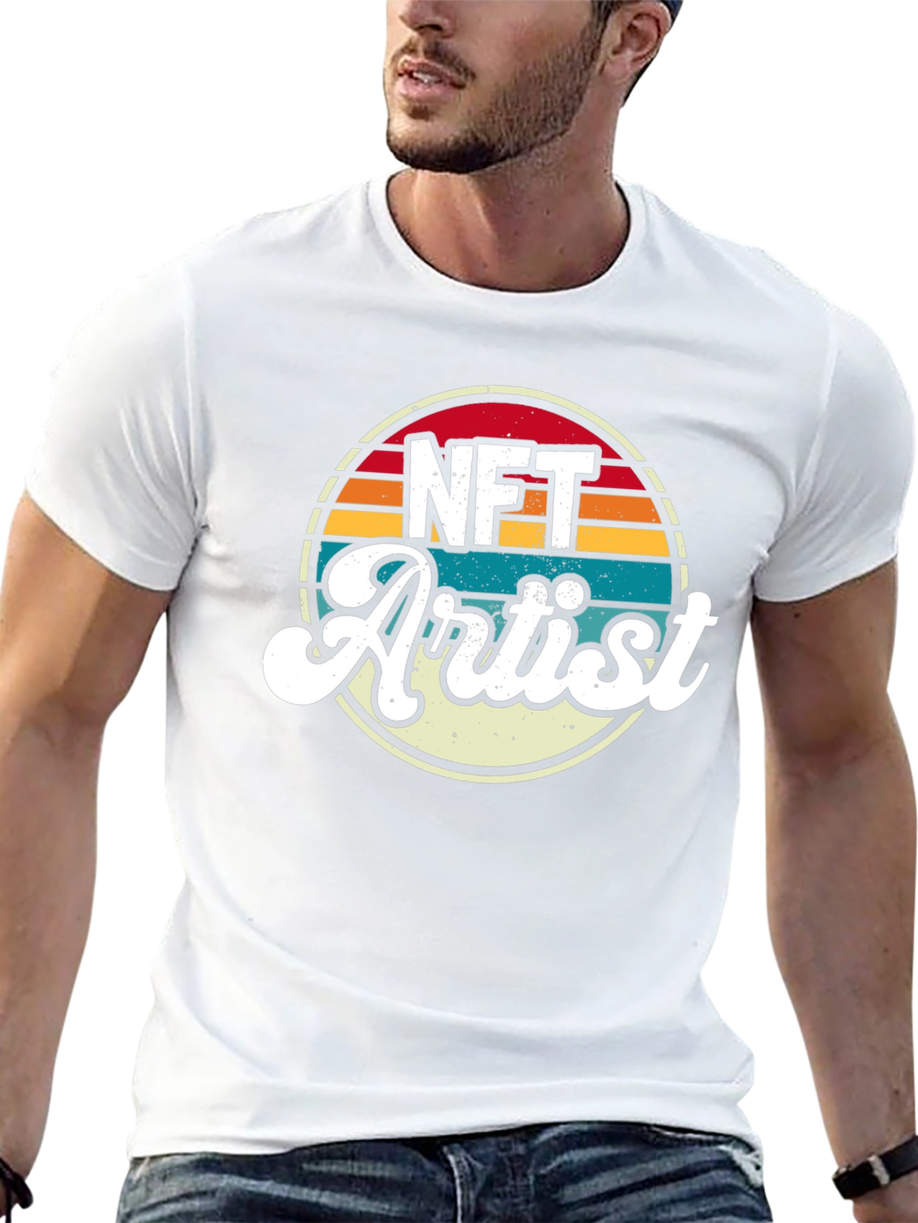 NFT Artist Retro T-Shirt