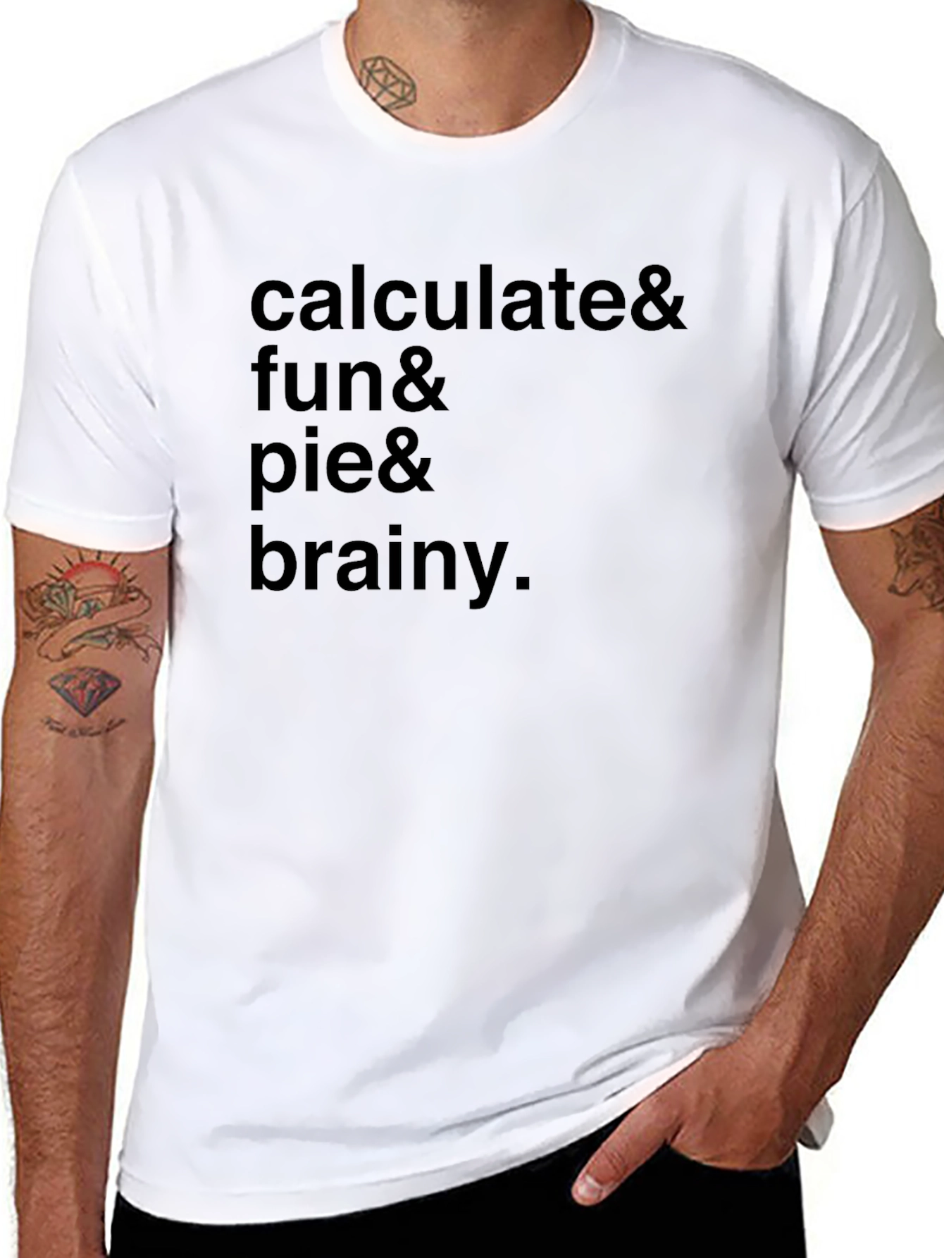 Calculate Fun Pie Brainy T-Shirt