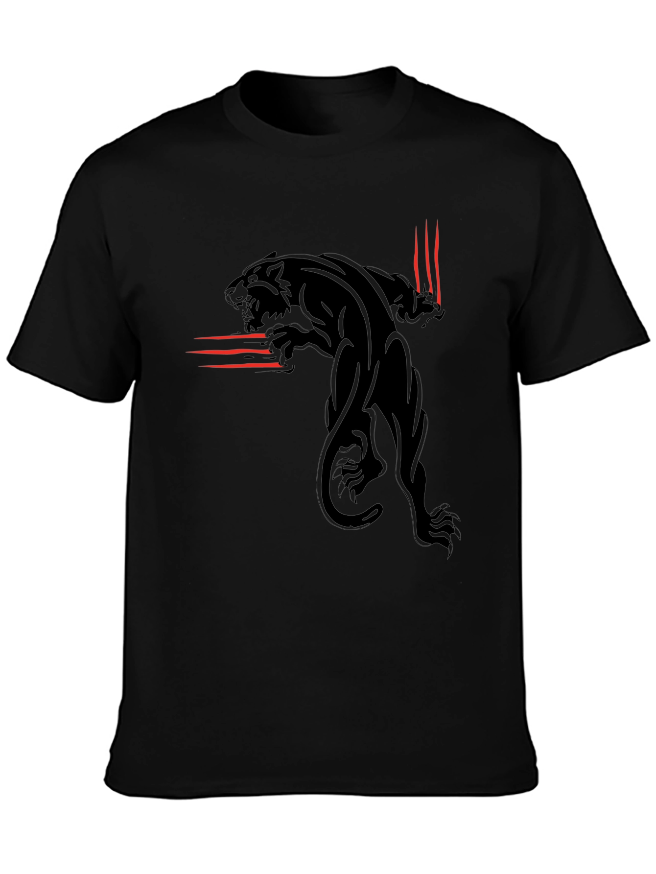 Black Panther Graphic Tee - Urban Style Shirt