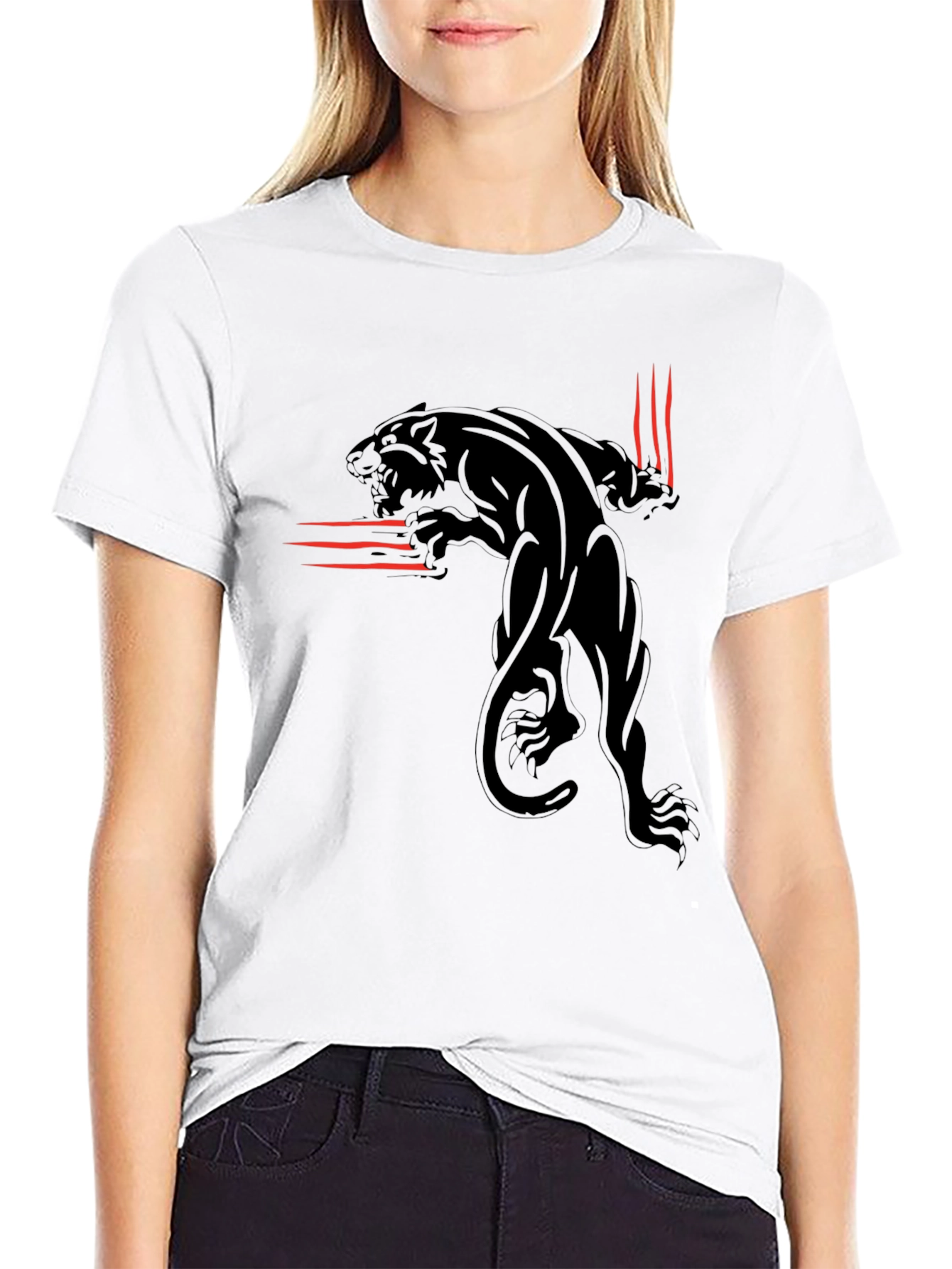 Black Panther Graphic Tee - Urban Style Shirt
