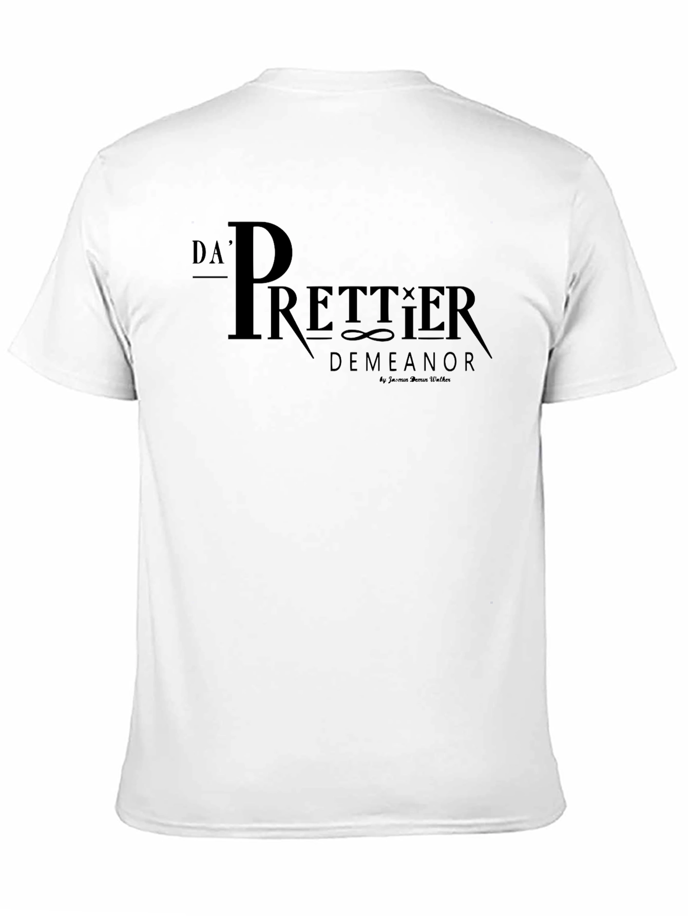 Da Prettier Demeanor Black Graphic T-Shirt
