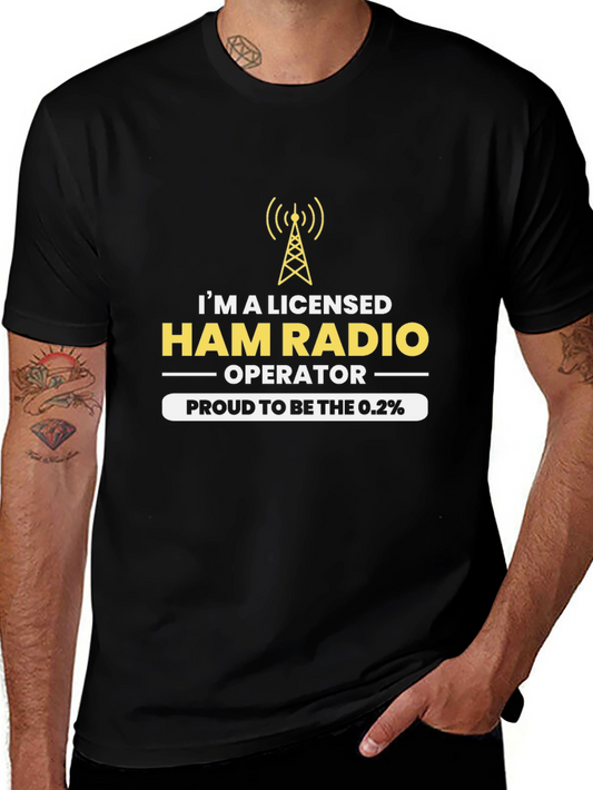 Licensed Ham Radio Operator T-Shirt