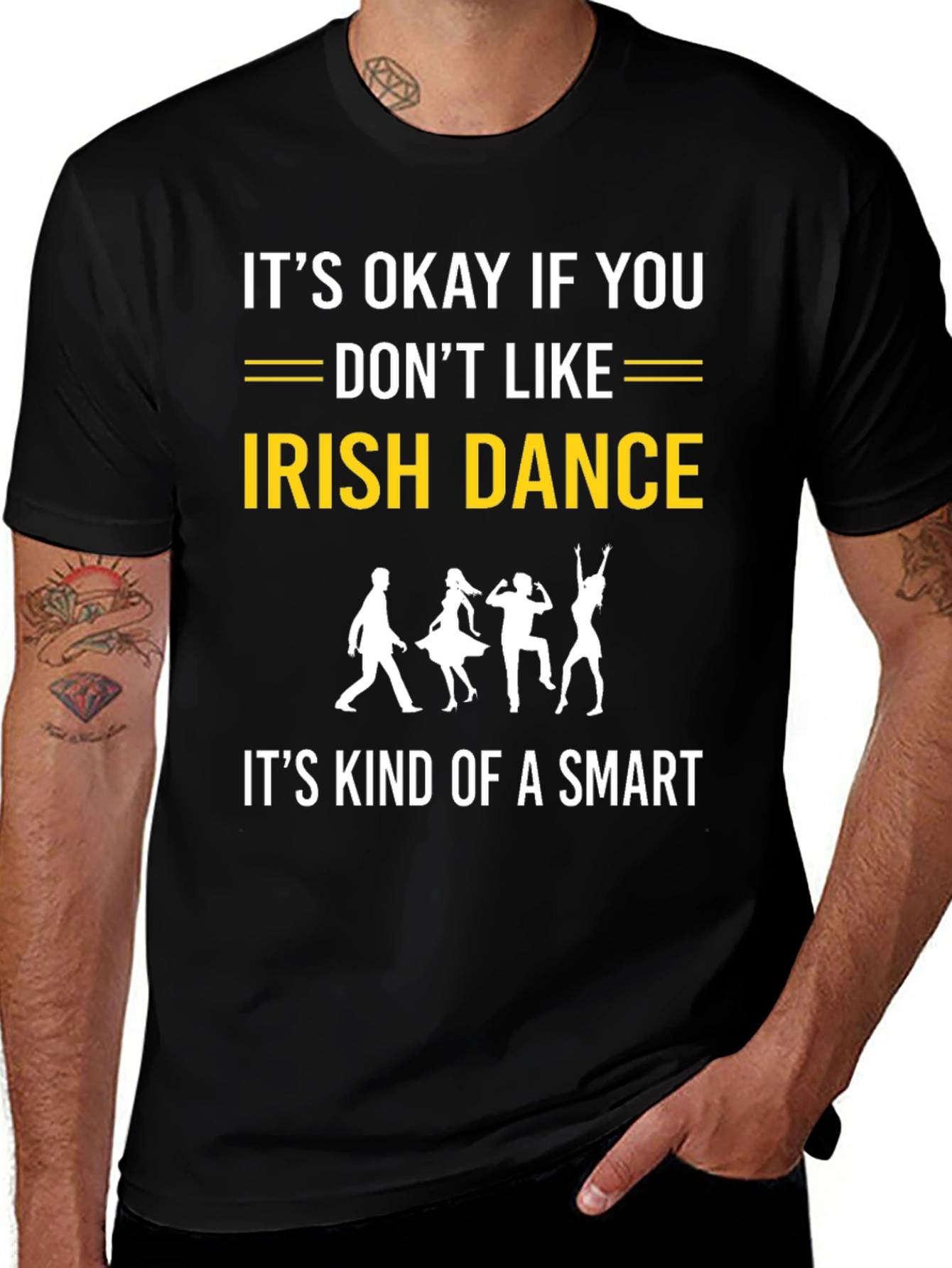 Funny Irish Dance T-Shirt: Smart Choice!