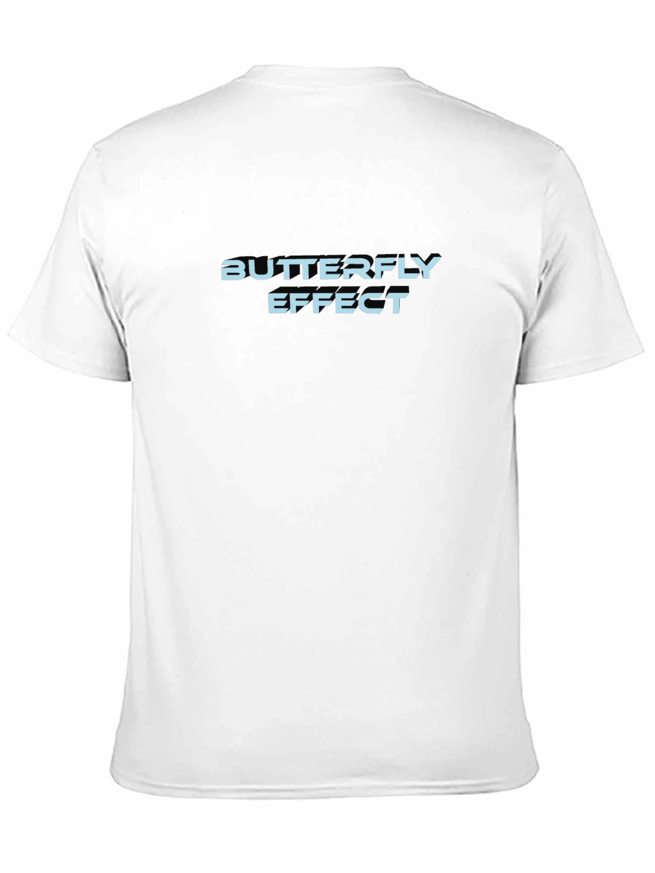 Butterfly Effect Black Graphic Tee - Soft & Stylish