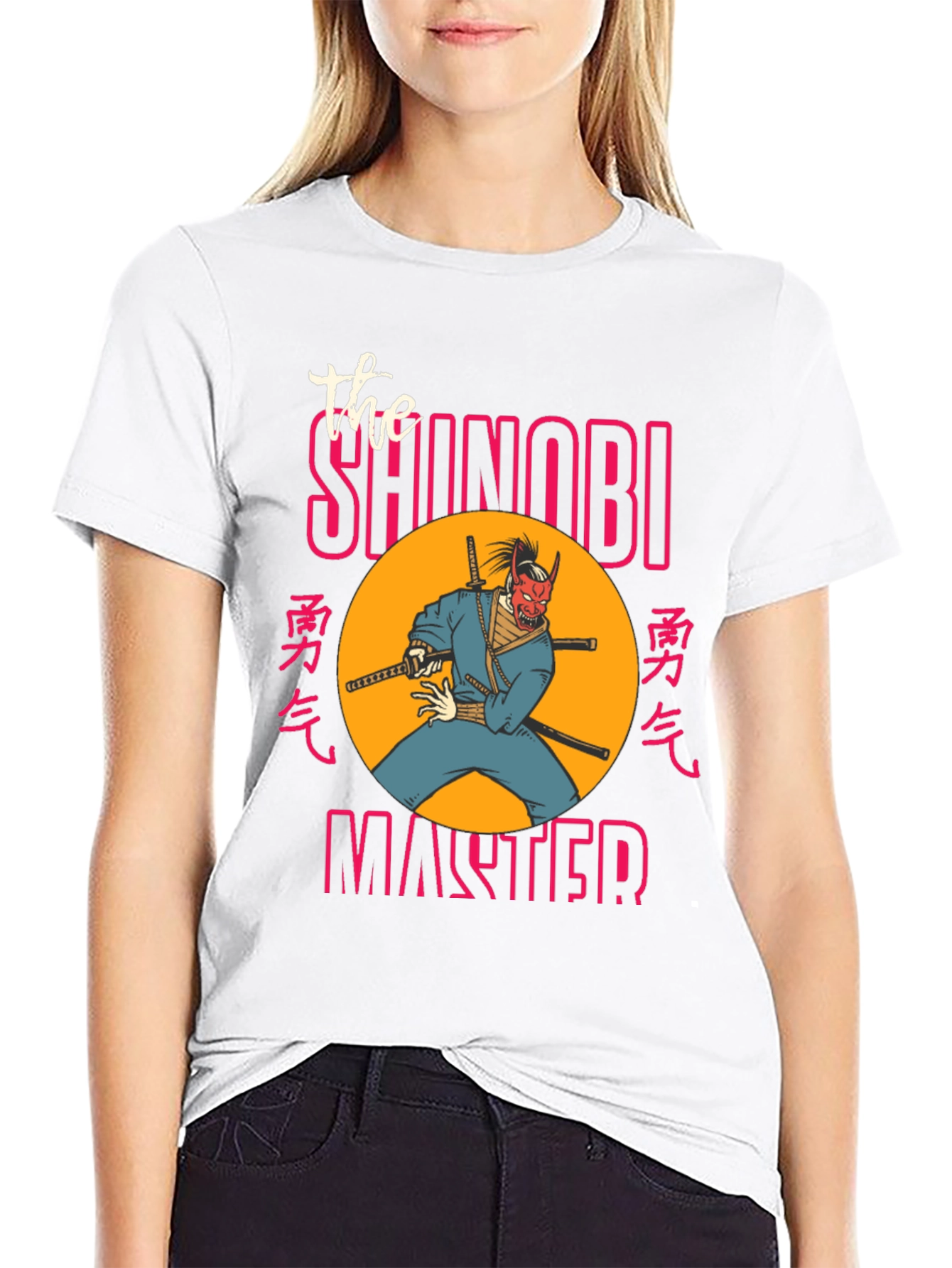 Shinobi Master Graphic Tee - Ninja Samurai T-Shirt