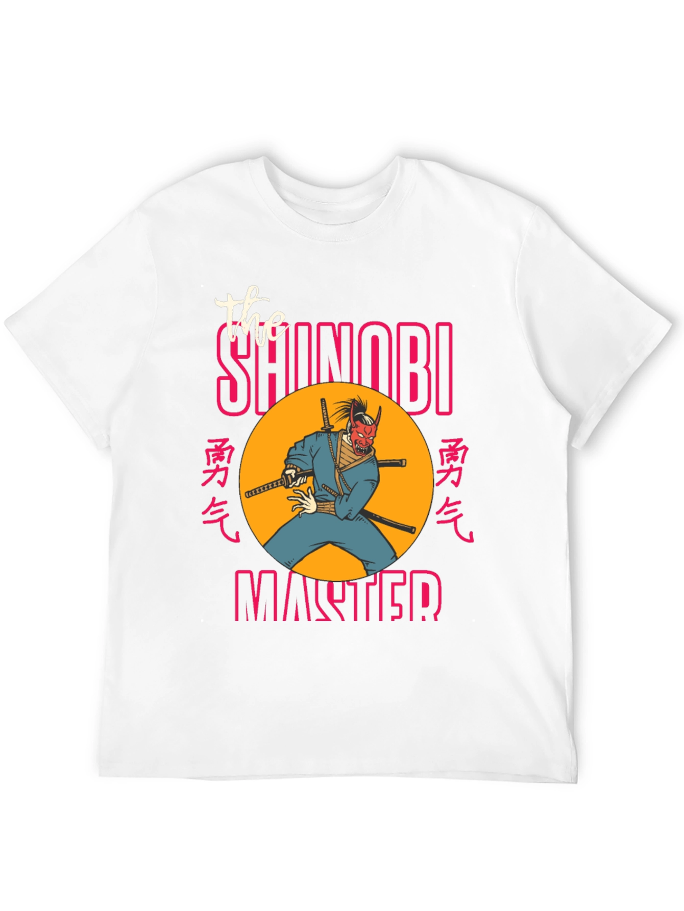 Shinobi Master Graphic Tee - Ninja Samurai T-Shirt