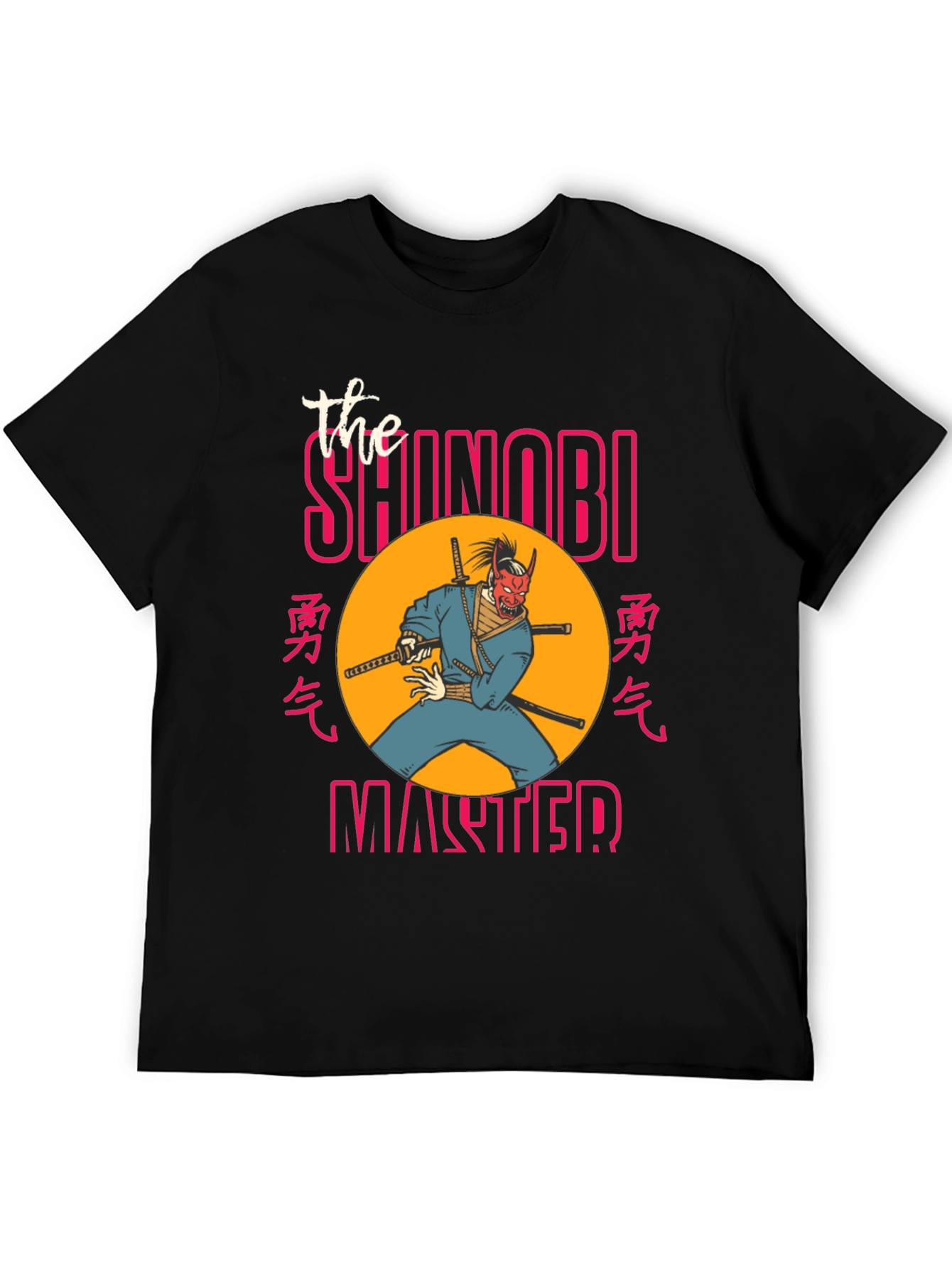 Shinobi Master Graphic Tee - Ninja Samurai T-Shirt
